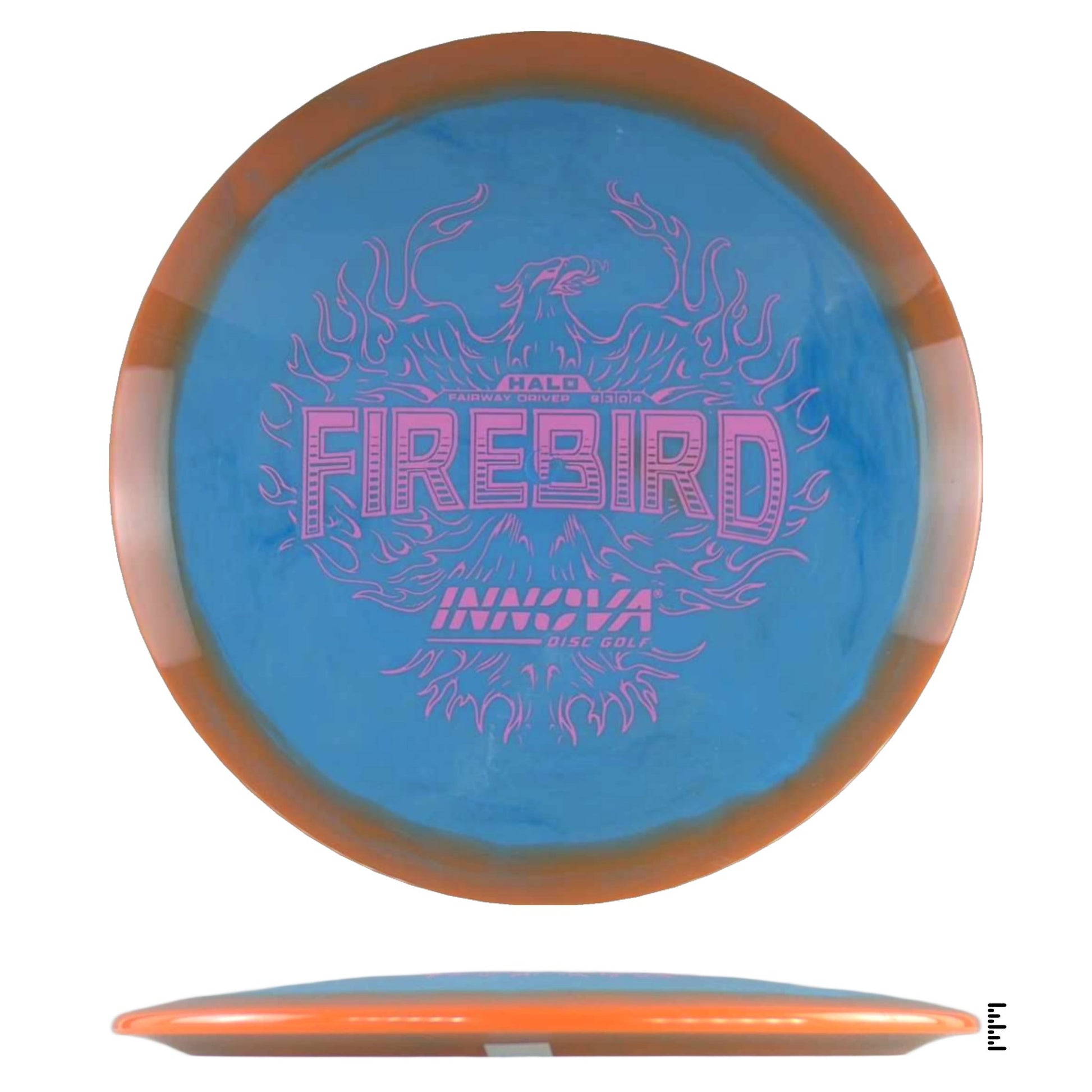 Innova Halo Star Firebird - Light Blue / Orange - Powergrip USA