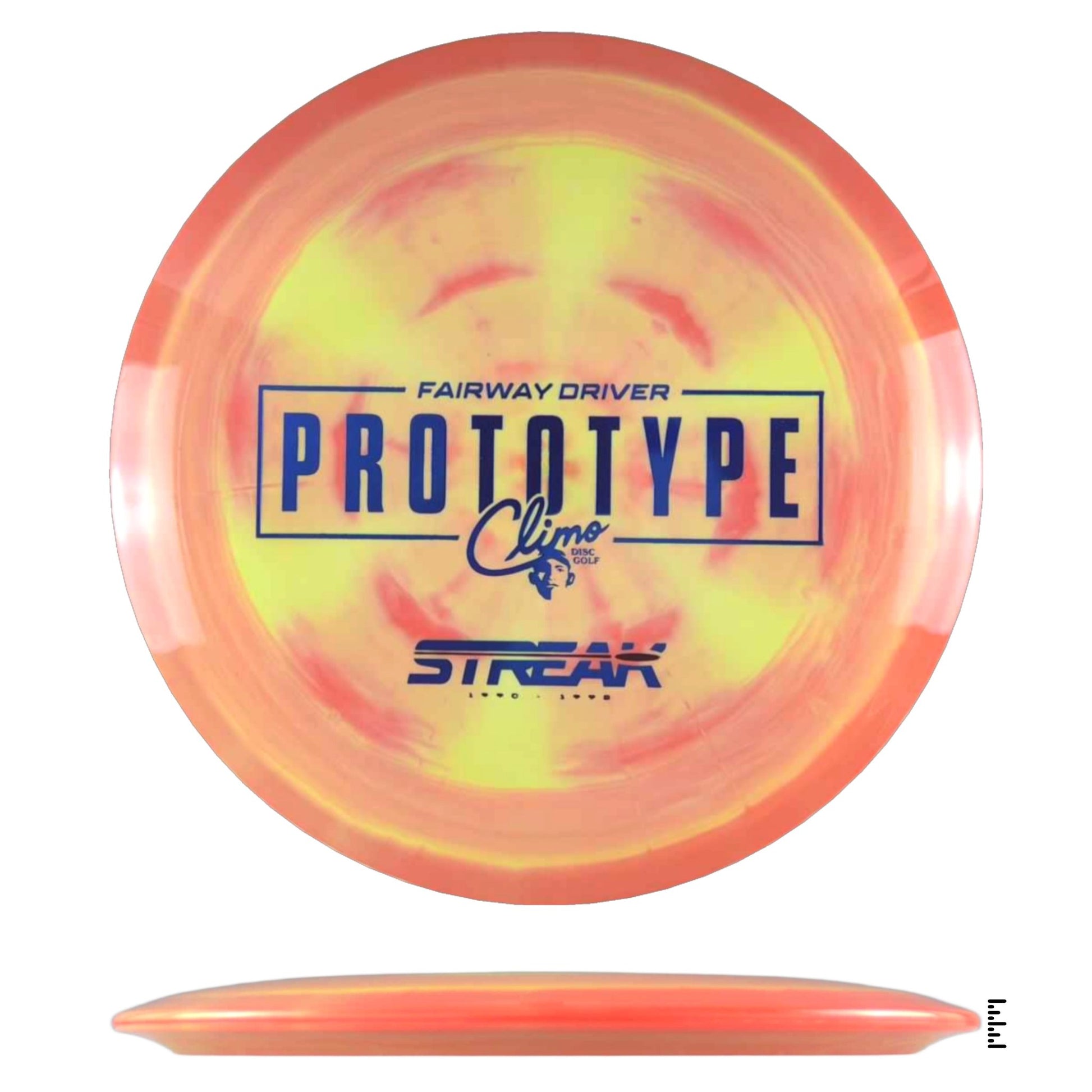 Climo Disc Golf Signature Line Streak Prototpye - Unique - Powergrip USA