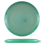 Green disc golf disc