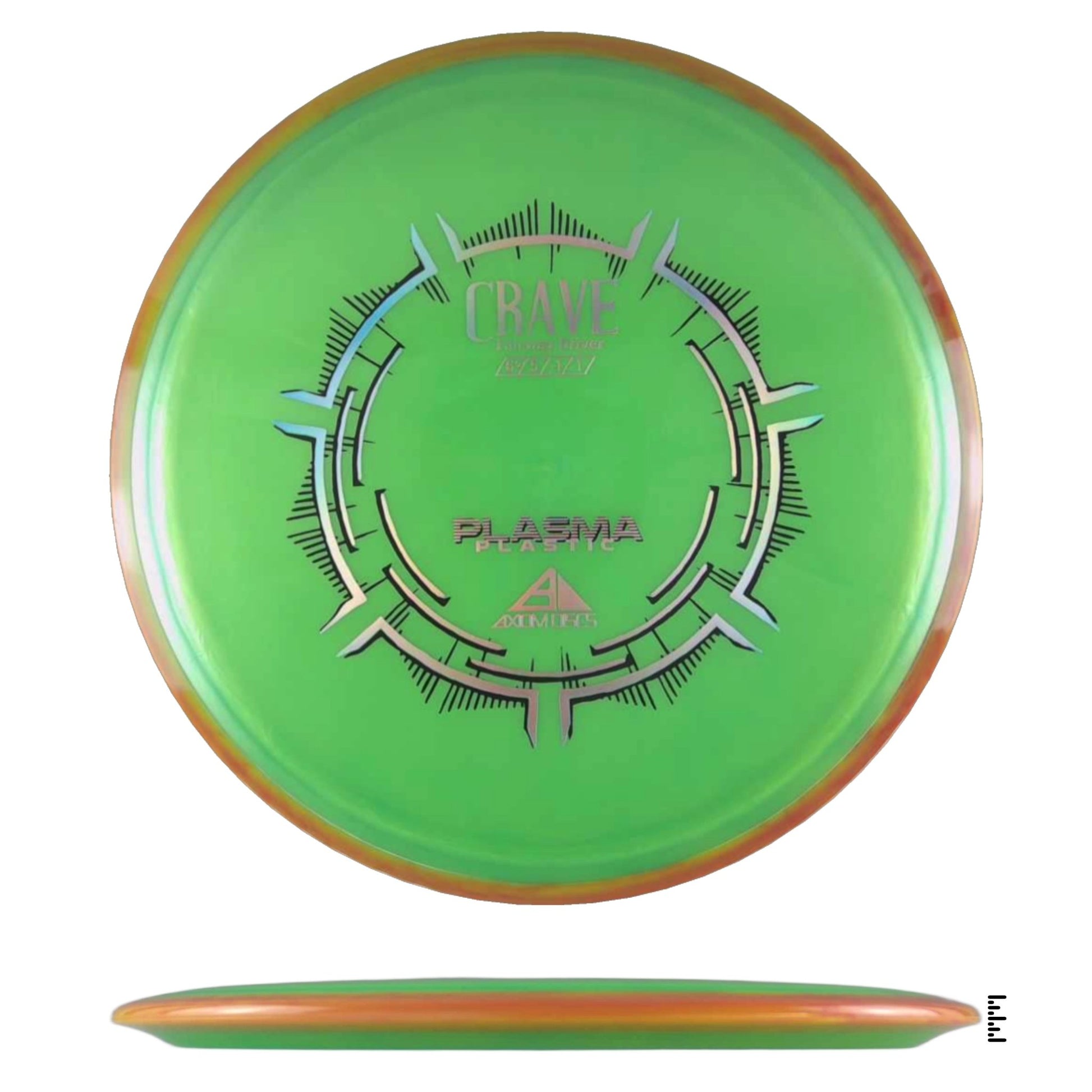 Axiom Discs Plasma Crave - Green / Orange - Powergrip USA