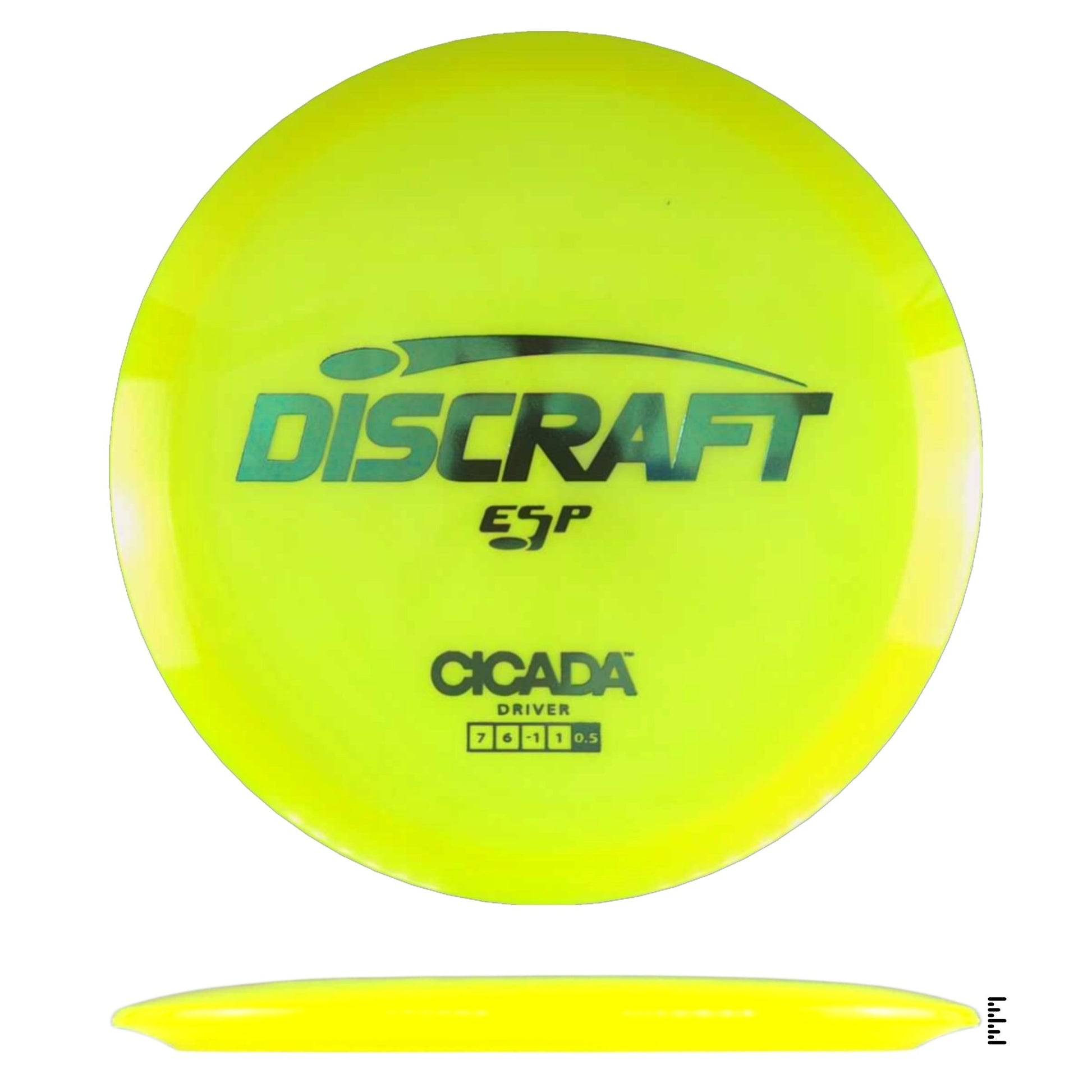 Discraft ESP Cicada - Fluorescent Yellow - Powergrip USA