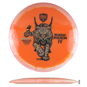 Discmania Glow Horizon S - Line DD3 Nordic Phenom 4 – Niklas Anttila Signature Series Triple Foil - Orange / White - Powergrip USA