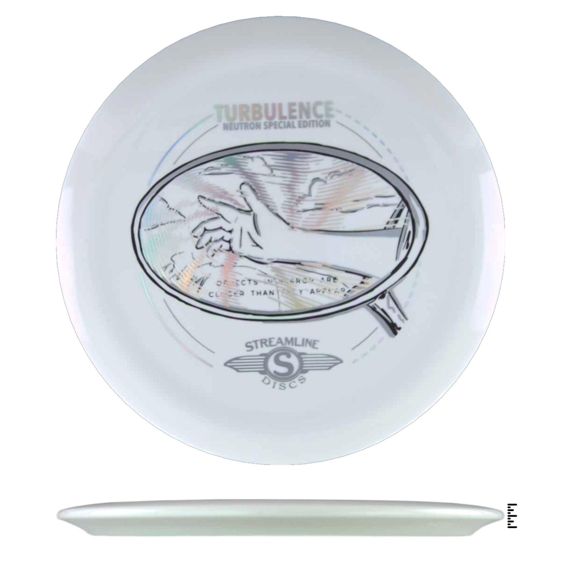 Streamline Discs Neutron Turbulence Special Edition - White - Powergrip USA