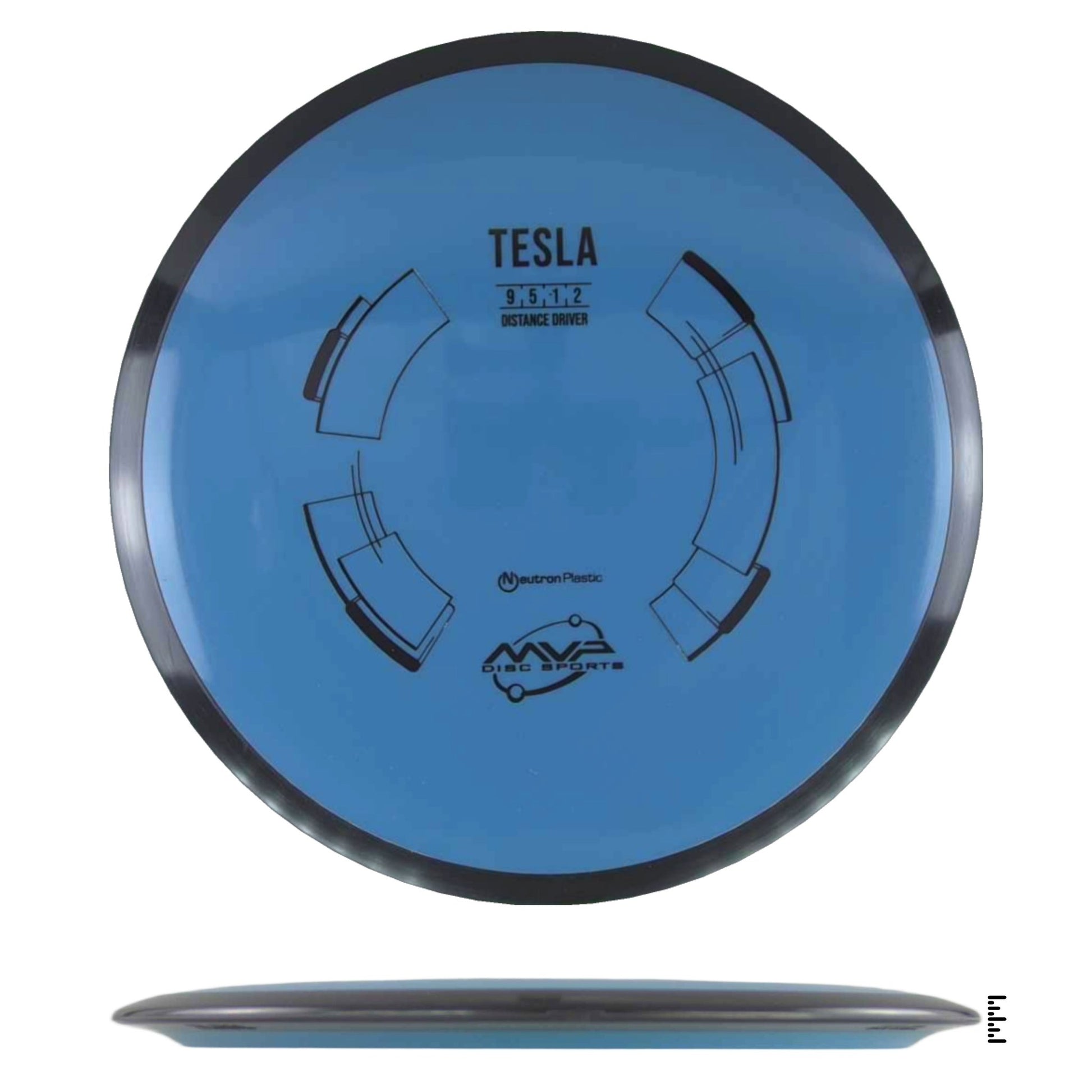 MVP Disc Sports Neutron Tesla - Blue - Powergrip USA