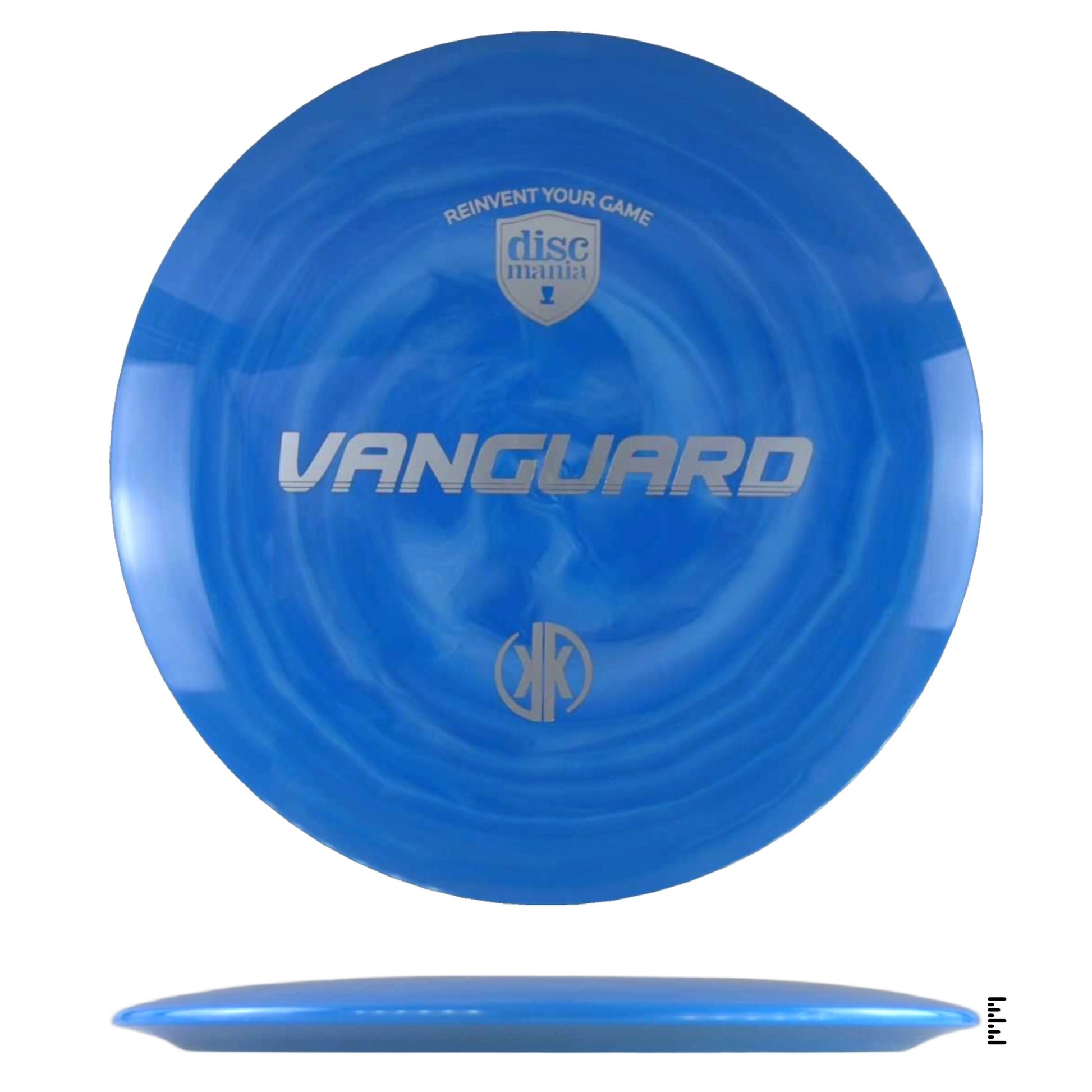 Discmania Swirl S - Line Vanguard Creator Series - Blue - Powergrip USA