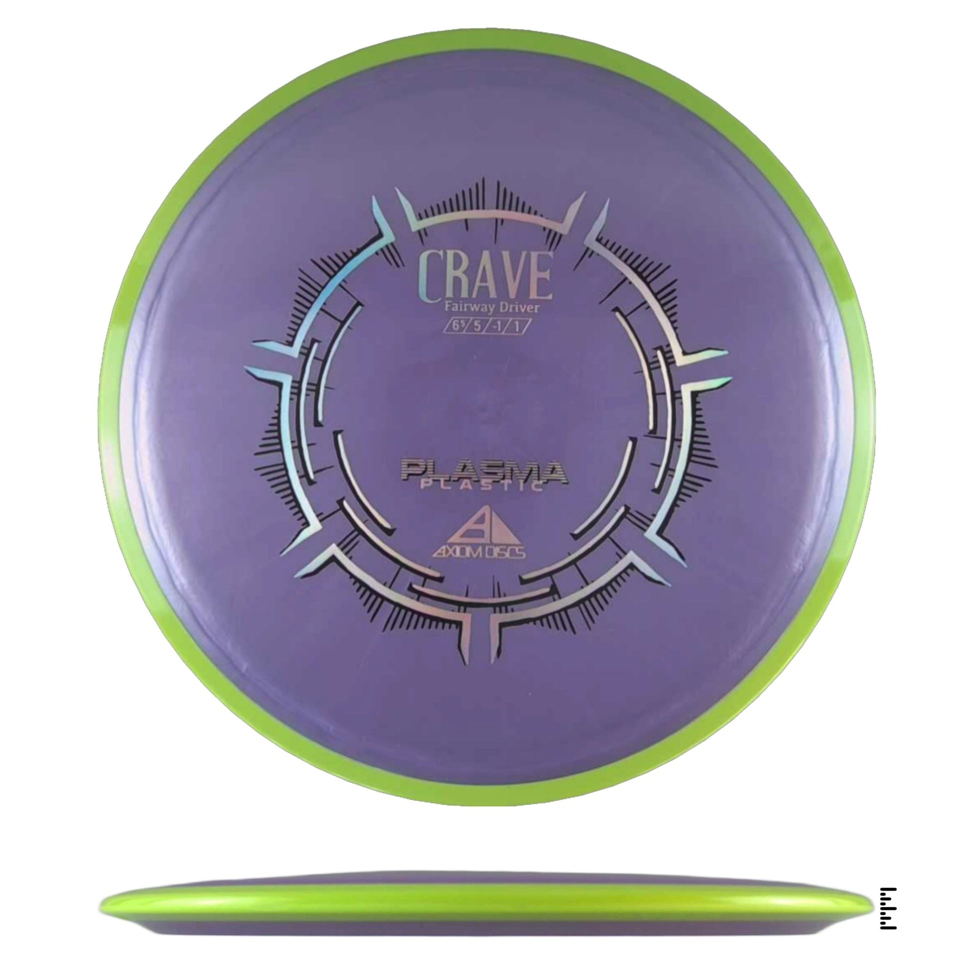 Axiom Discs Plasma Crave - Plum / Lime - Powergrip USA