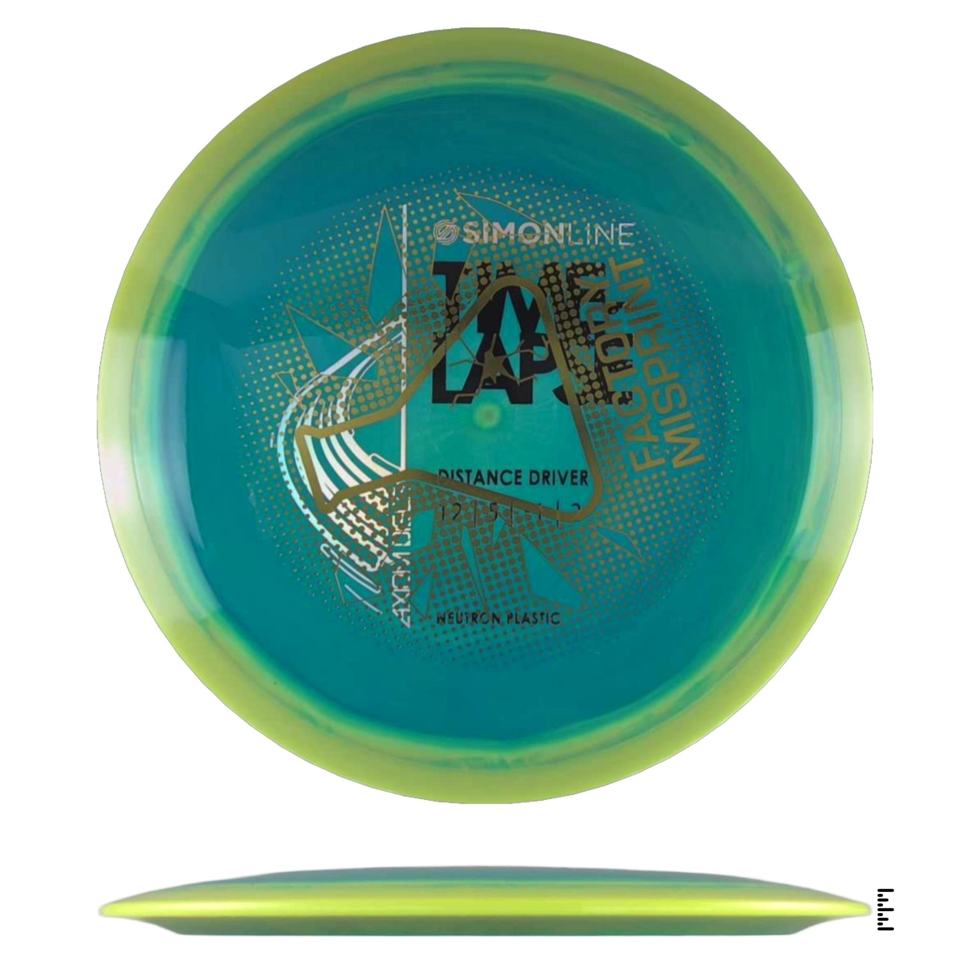 Axiom Discs Simon Line Neutron Time - Lapse Factory Misprint - Unique - Powergrip USA