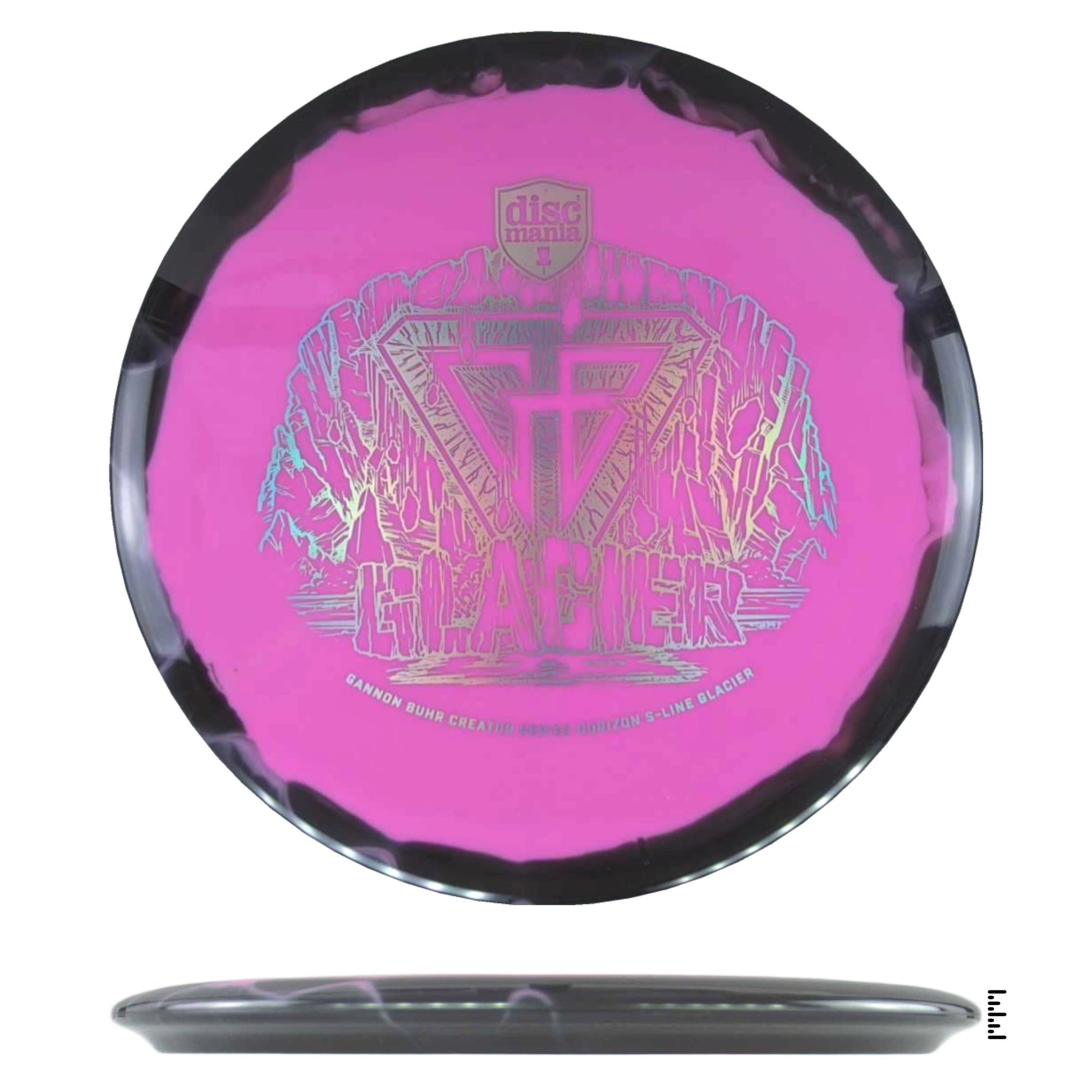 Discmania Horizon S - Line Glacier Gannon Buhr Creator Series - Pink / Black - Powergrip USA