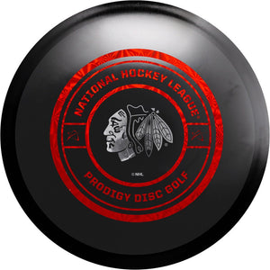 400 P Model OS - "The Puck" NHL Collection Chicago Blackhawks - Black - Powergrip USA