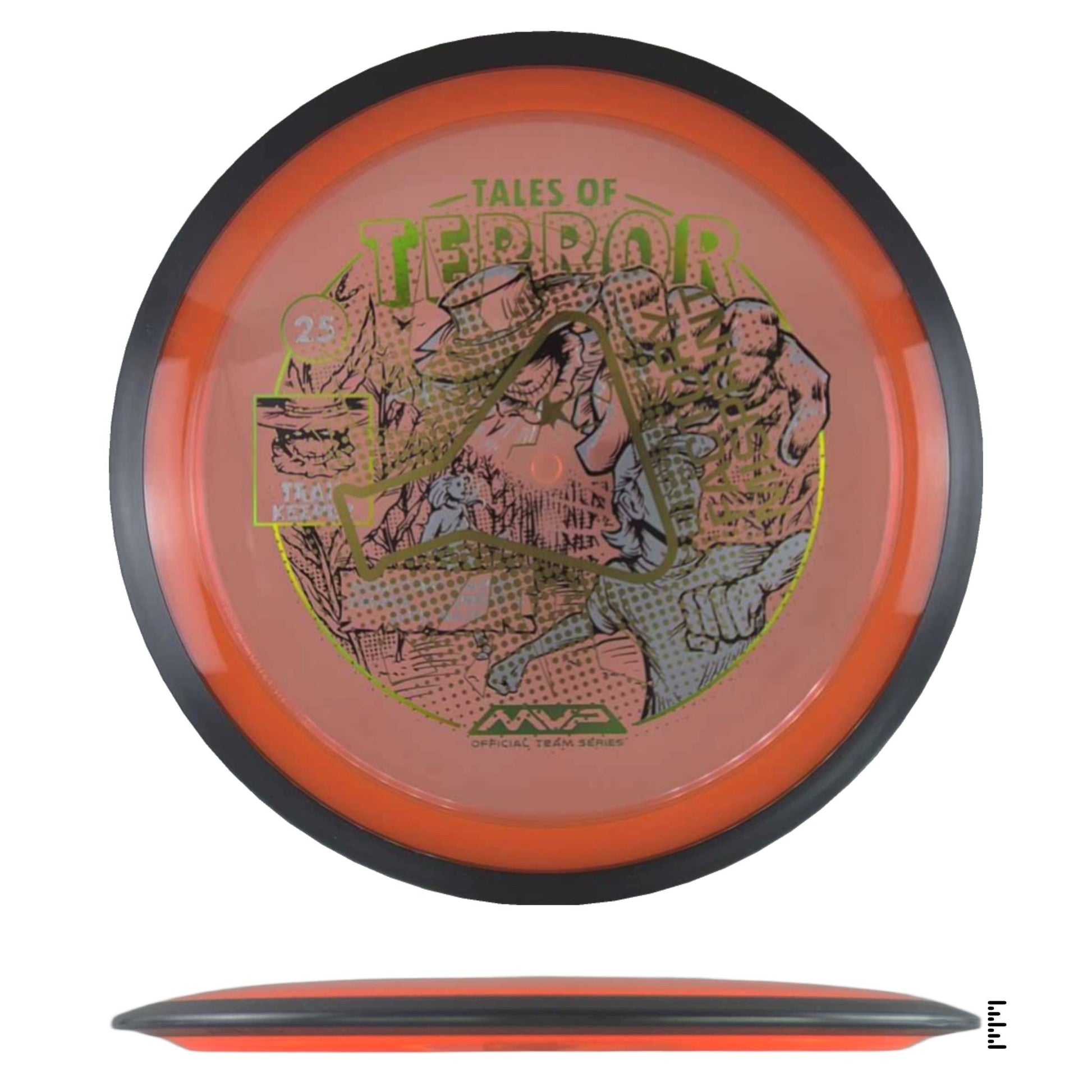 MVP Disc Sports Proton Trail Factory Misprint - Orange - Powergrip USA