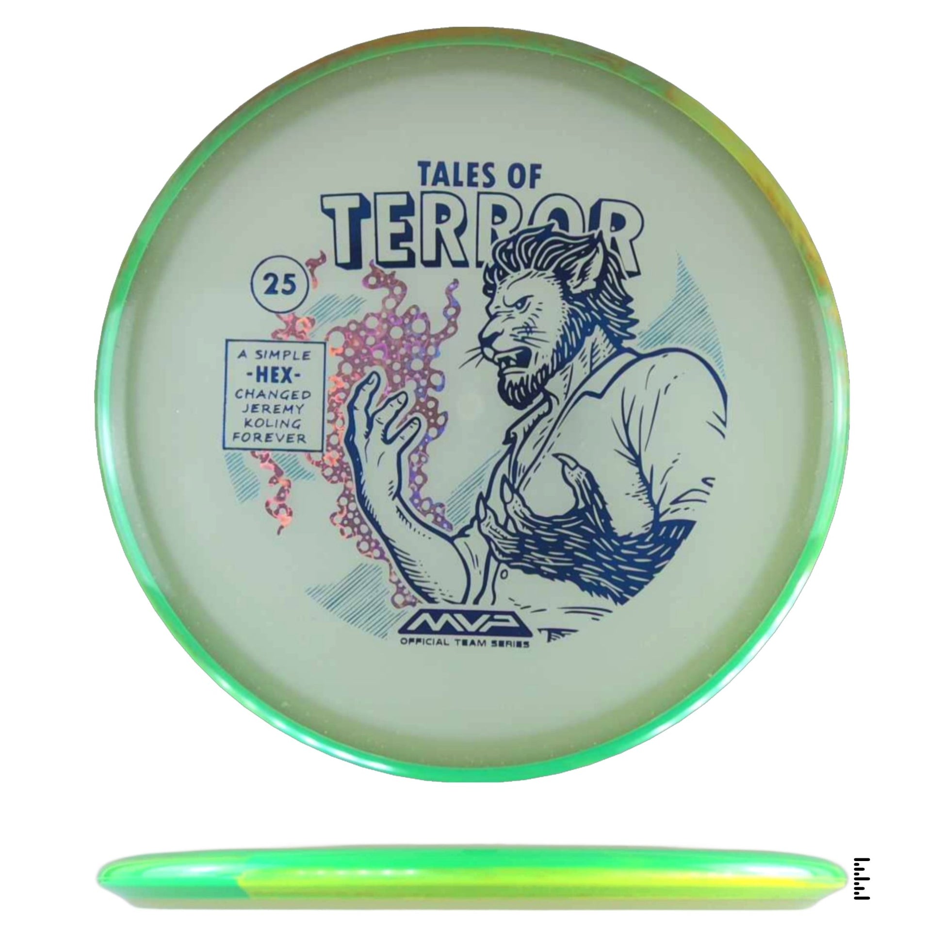 Axiom Discs Particle Eclipse Hex - 2025 Halloween Special Edition - Unique - Powergrip USA