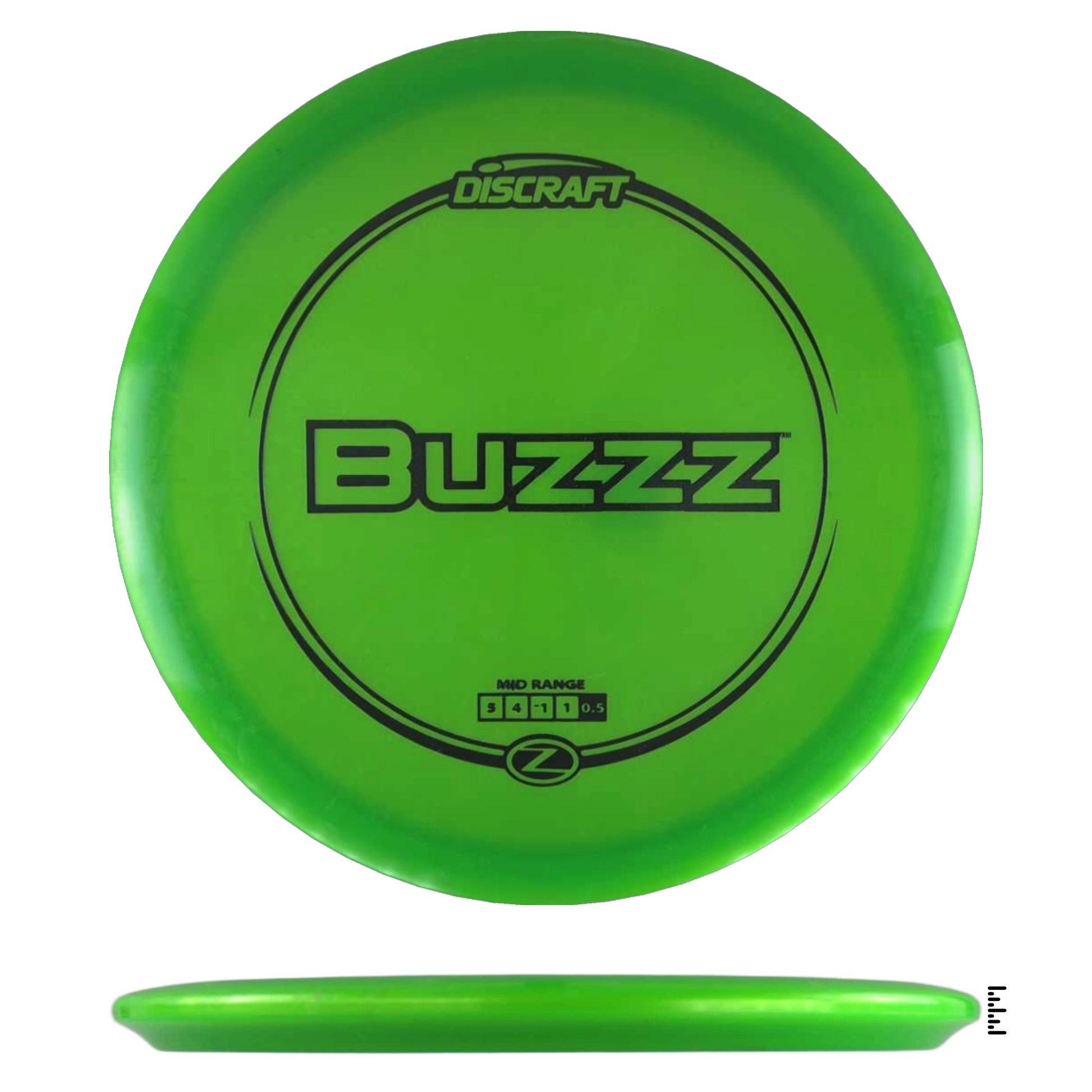 Green Discraft Buzzz disc golf disc