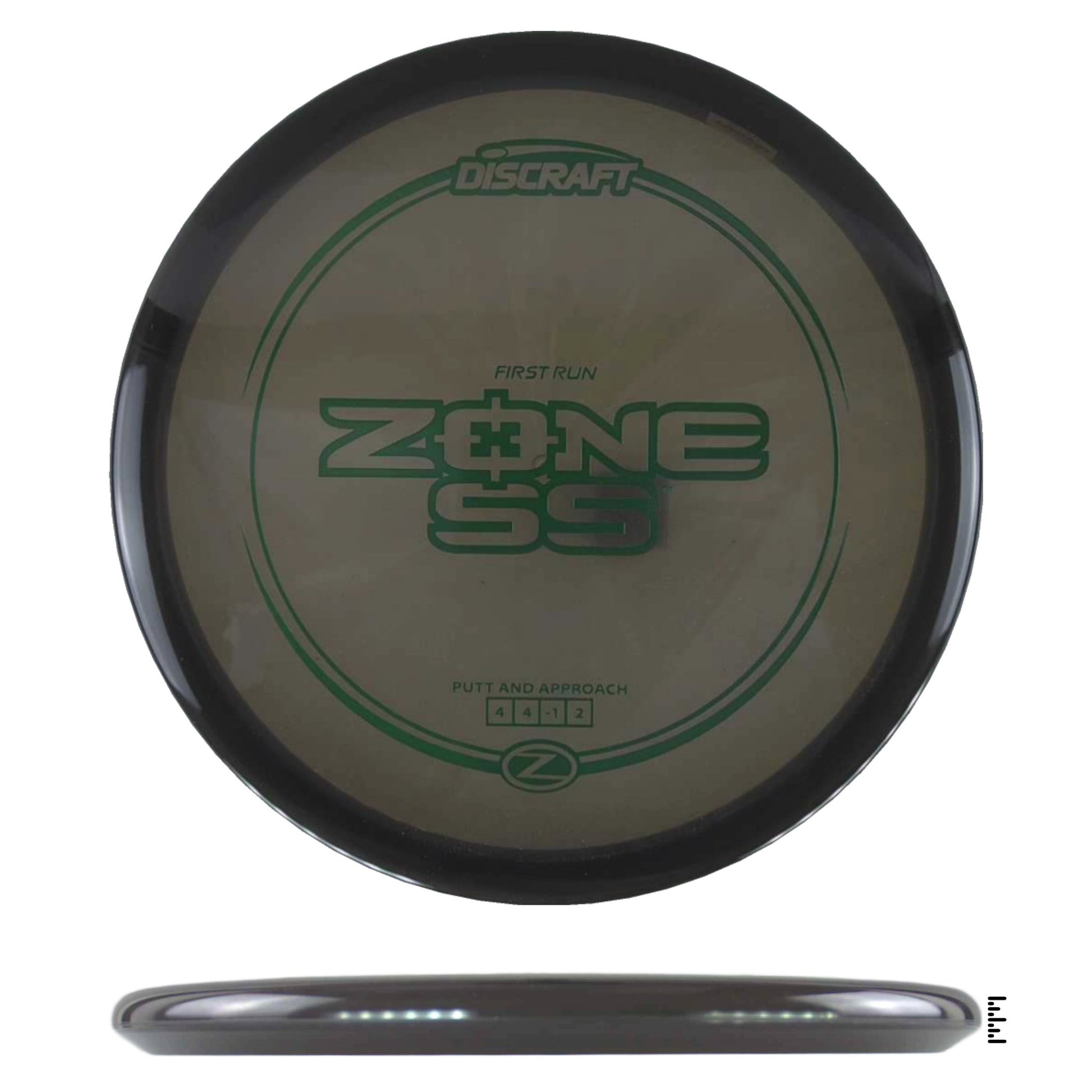 Discraft Z Line Zone SS - First Run - Black - Powergrip USA