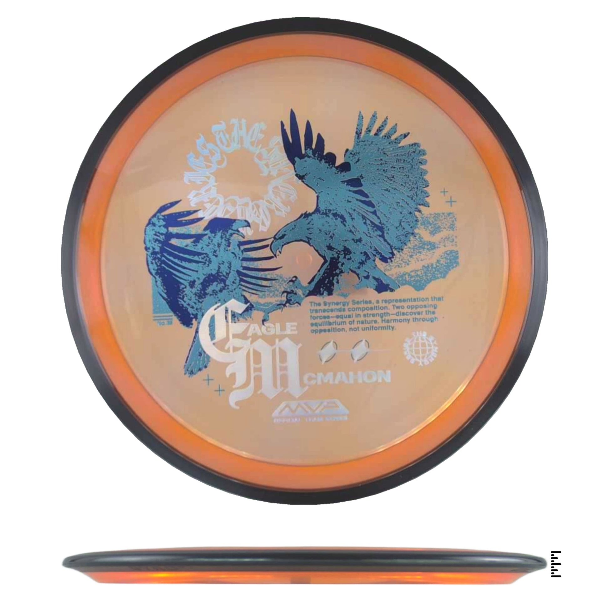 MVP Disc Sports Proton Resistor - Eagle McMahon Synergy Series - Orange - Powergrip USA