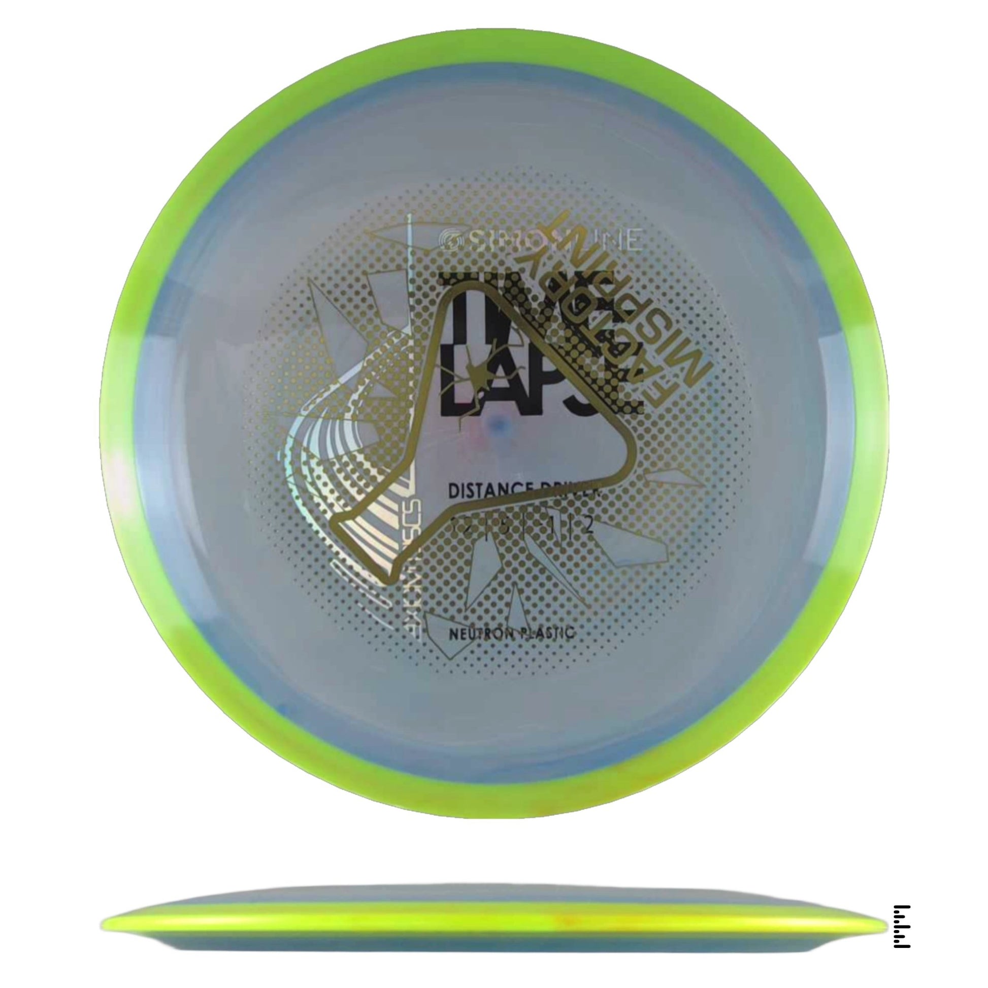 Axiom Discs Simon Line Neutron Time - Lapse Factory Misprint - Unique - Powergrip USA