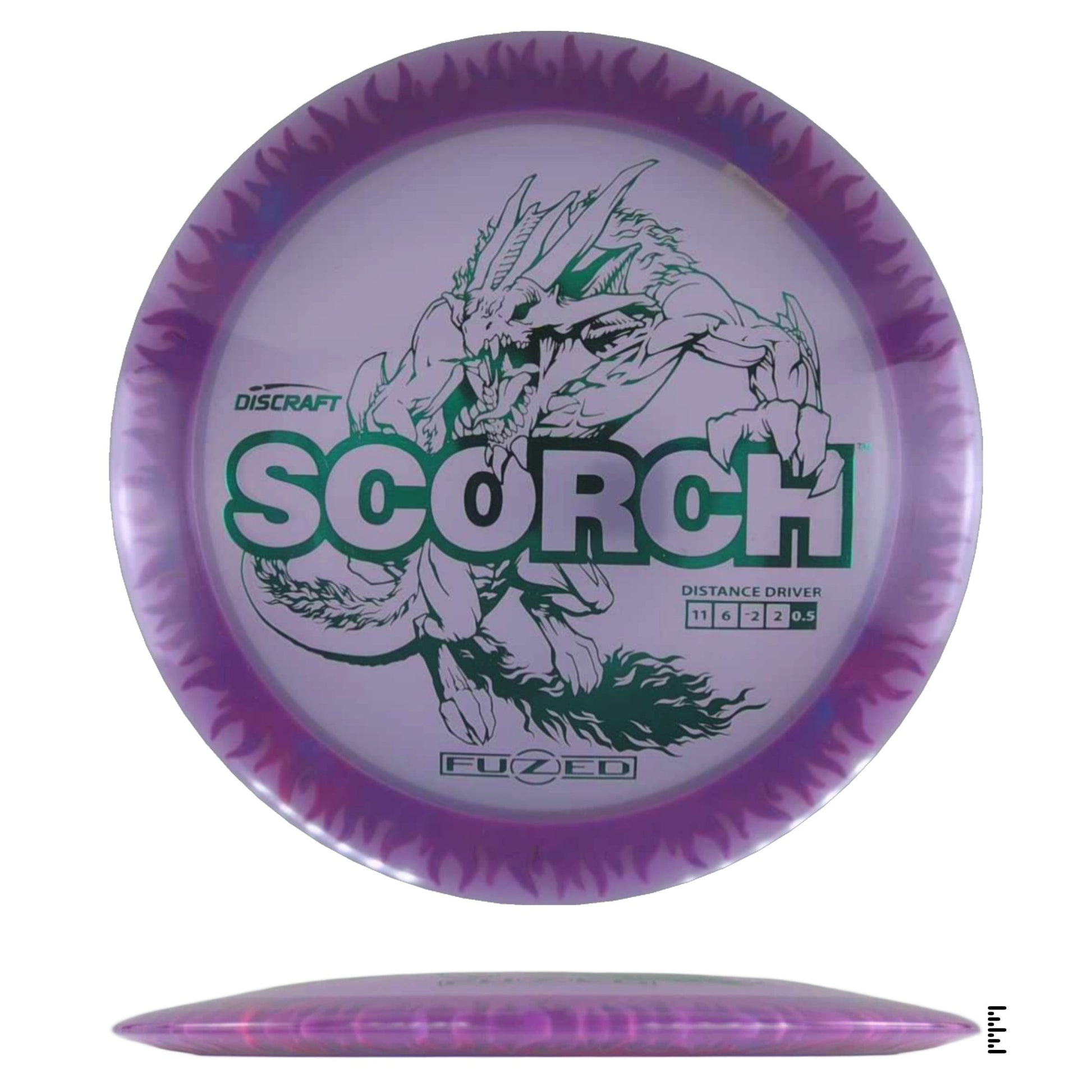 Discraft Fuzed Line Scorch - Unique - Powergrip USA