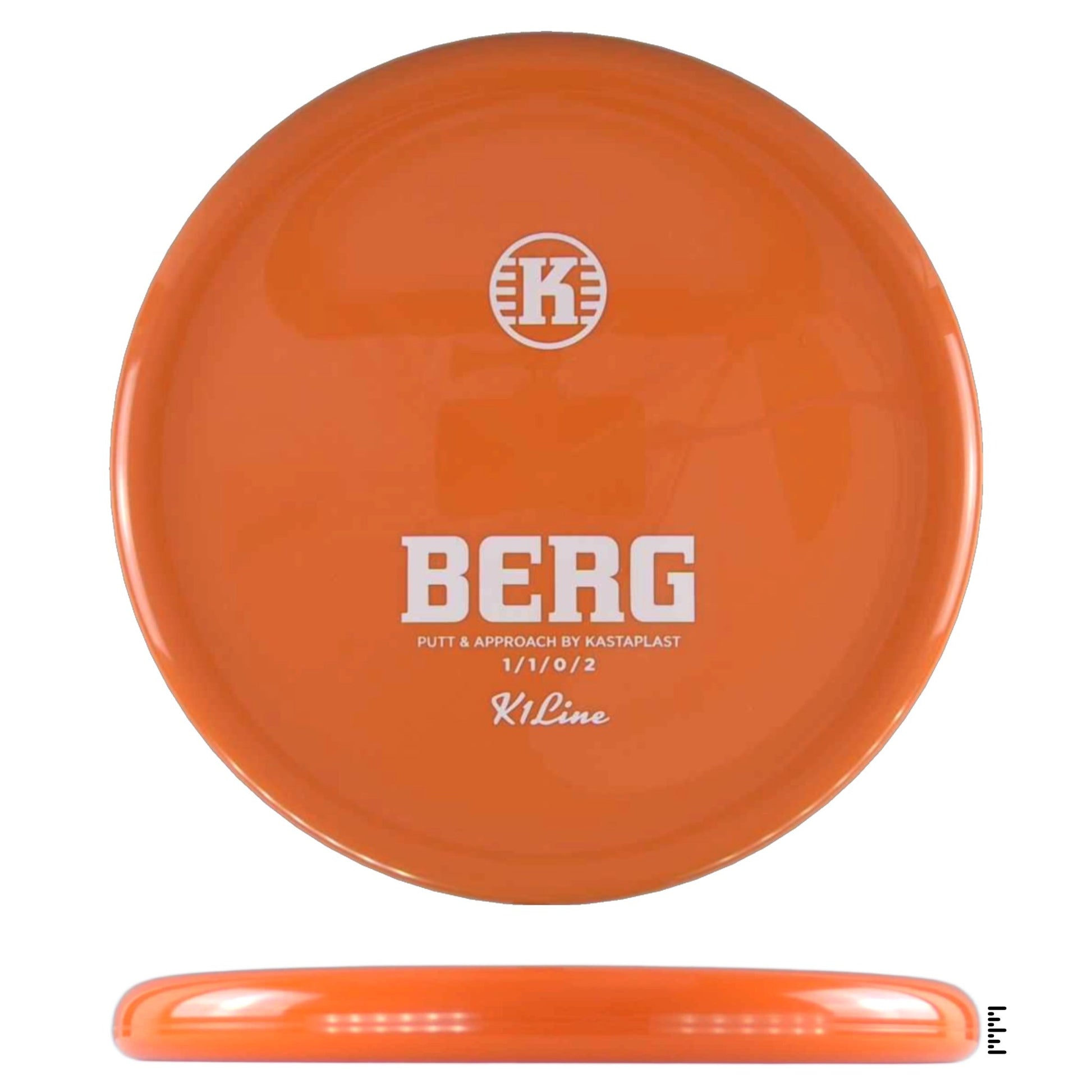 Kastaplast K1 Berg - Orange - Powergrip USA