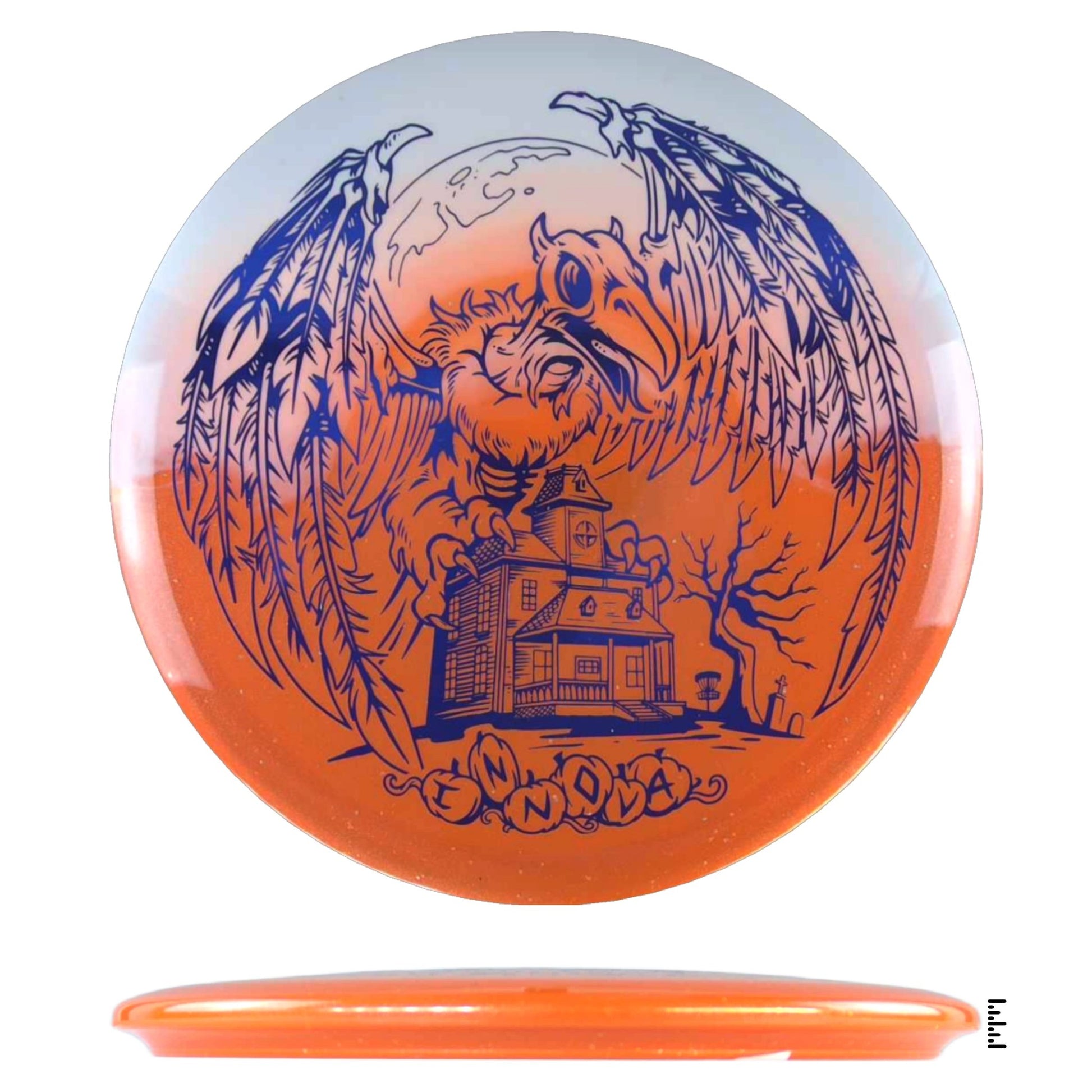 Innova Duo Roc3 - 2025 Halloween Edition - White / Orange - Duo - Powergrip USA