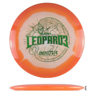 Innova Halo Leopard3 - White / Orange - Powergrip USA