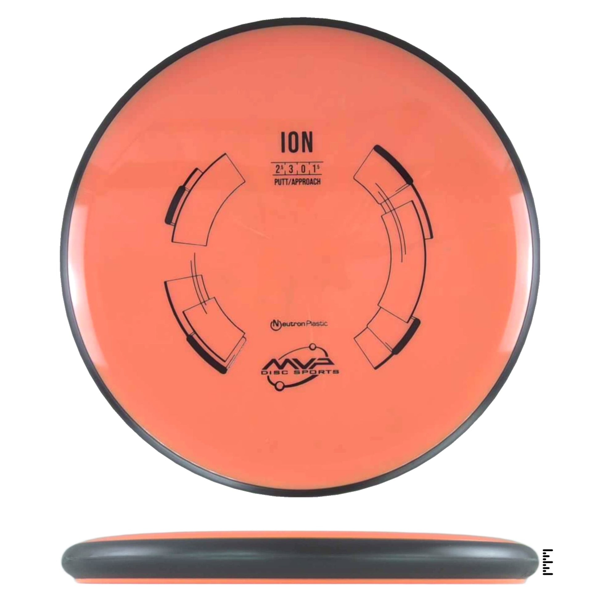 MVP Disc Sports Neutron Ion - Orange - Powergrip USA