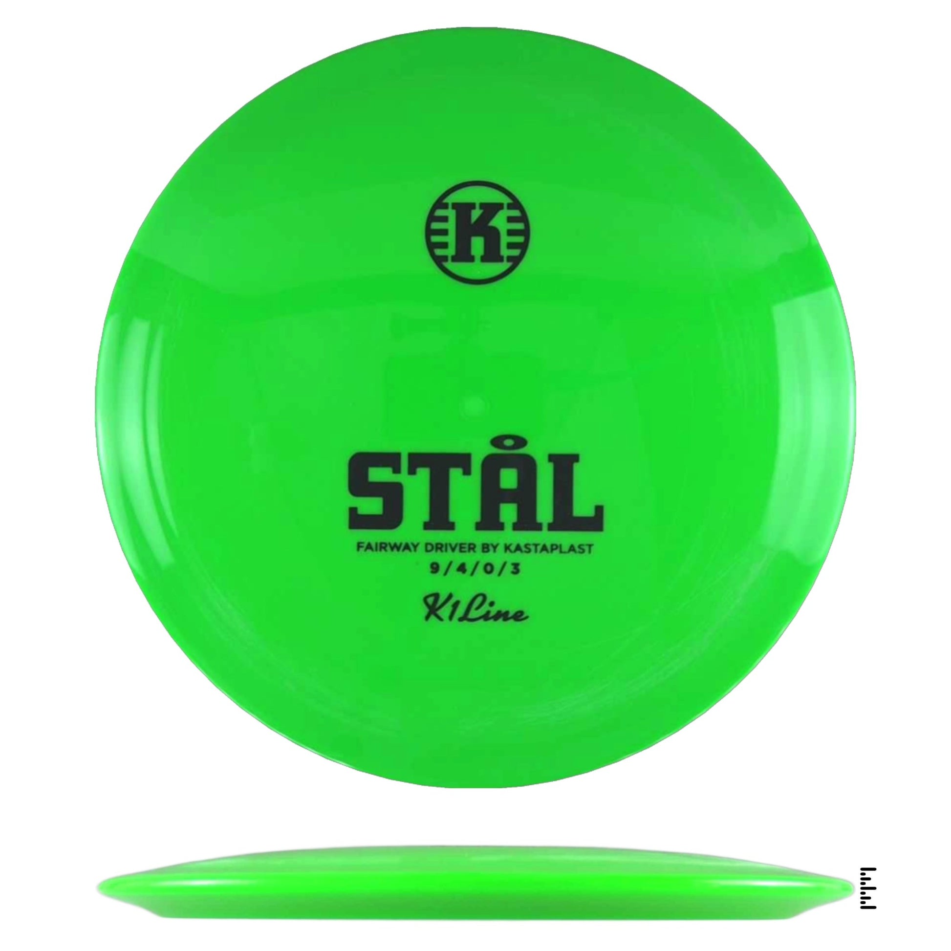 Kastaplast K1 Stål - Green - Powergrip USA