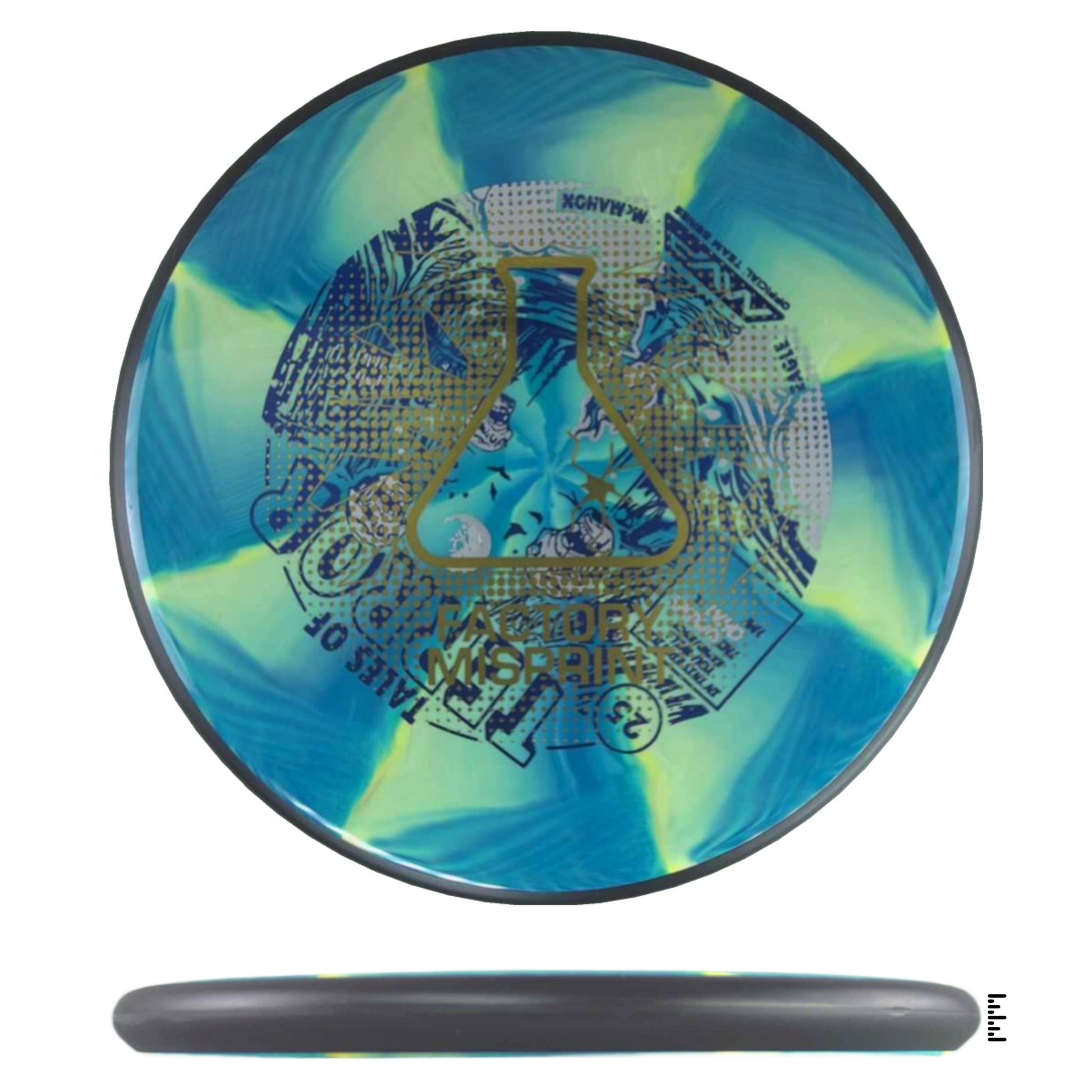 MVP Disc Sports Cosmic Neutron Ohm Factory Misprint - Unique - Powergrip USA