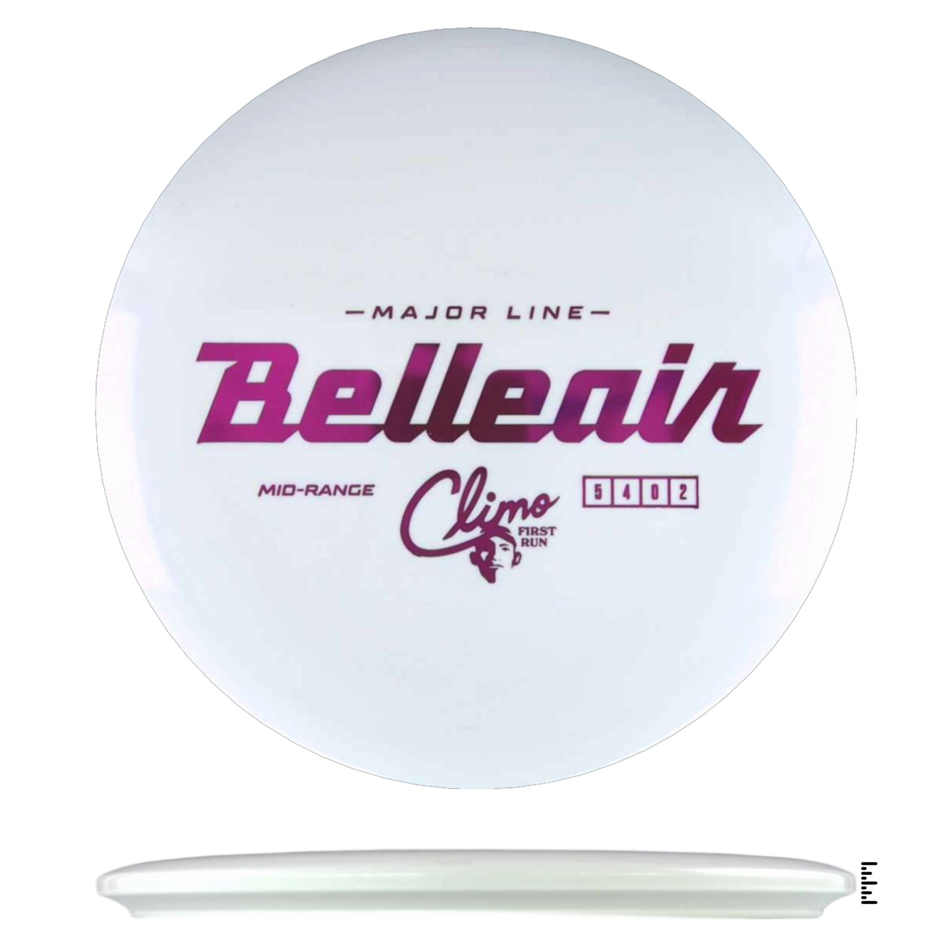 Major Line Belleair First Run - White - Powergrip USA