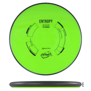 MVP Disc Sports Neutron Entropy - Fluorescent Yellow - Powergrip USA