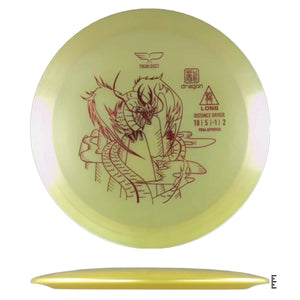 Yikun Discs Dragon Long - Gold - Powergrip USA