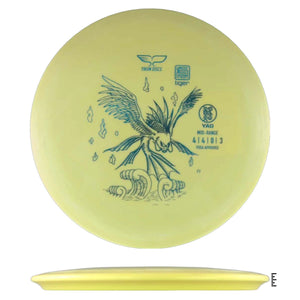 Yikun Discs Tiger Yao - Light Yellow - Powergrip USA