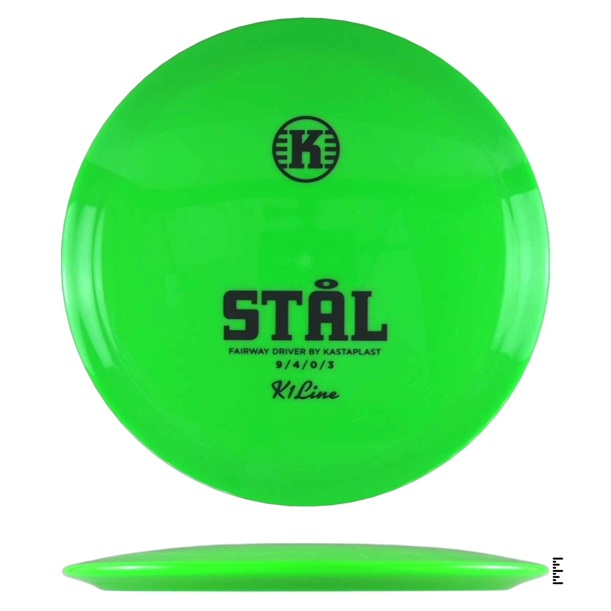 Kastaplast K1 Stål - Green - Powergrip USA