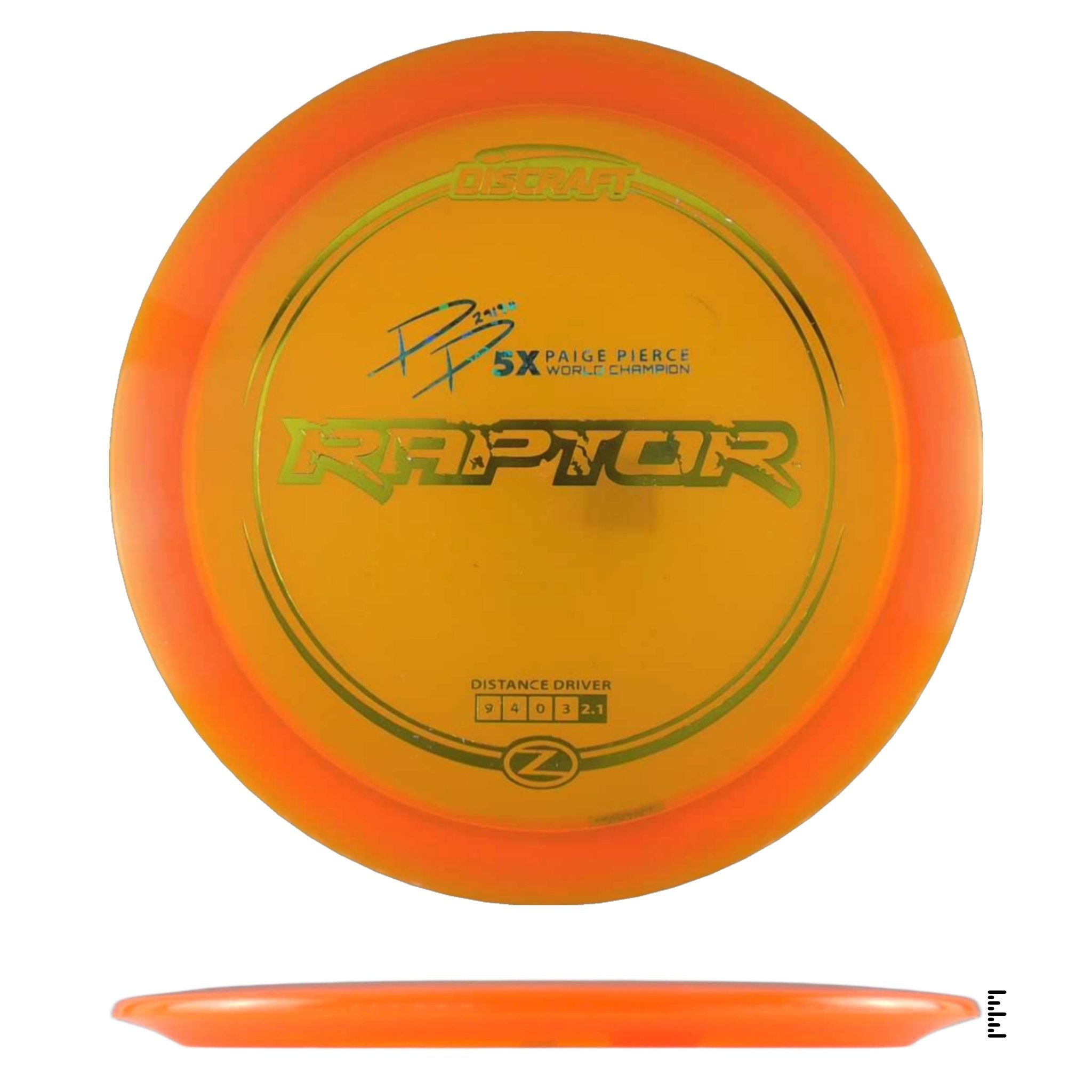 Discraft Z Line Raptor Paige Pierce 5x Edition | Driver | Disc Golf