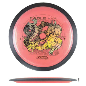 MVP Disc Sports Plasma Dimension - Eagle McMahon Team Series - Light Orange - Powergrip USA