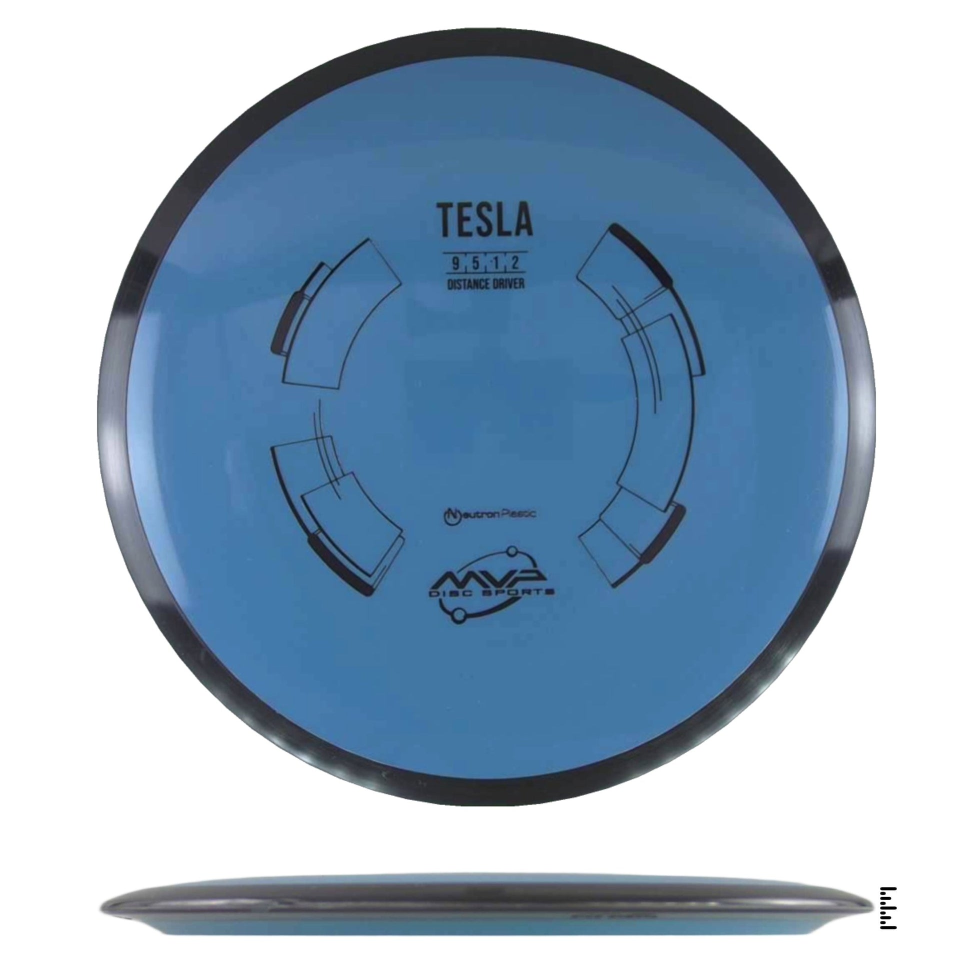 MVP Disc Sports Neutron Tesla - Blue - Powergrip USA
