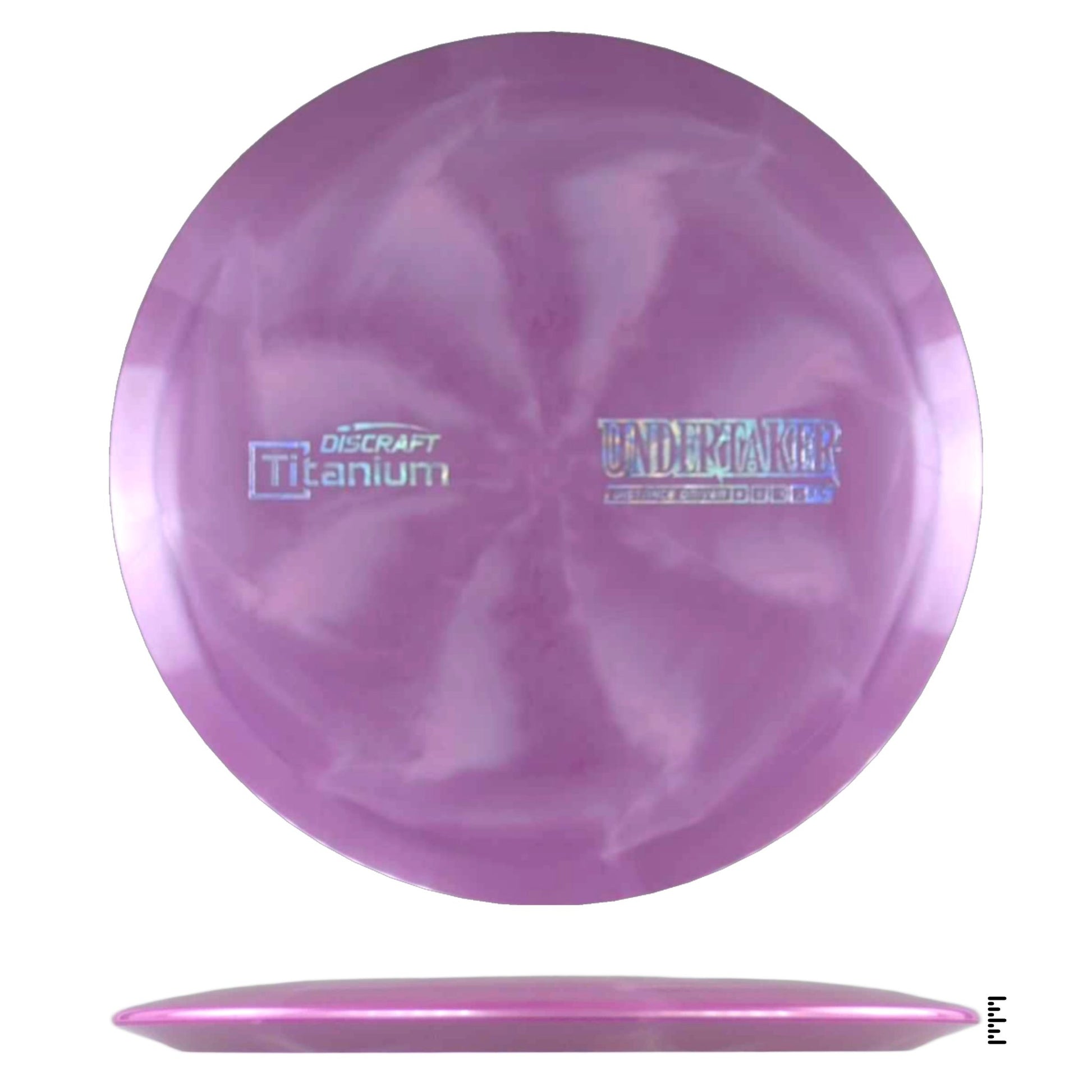 Discraft Titanium Undertaker - Pale Red - Violet - Powergrip USA