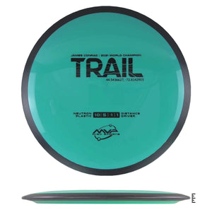 MVP Disc Sports Neutron Trail - Turquoise - Powergrip USA