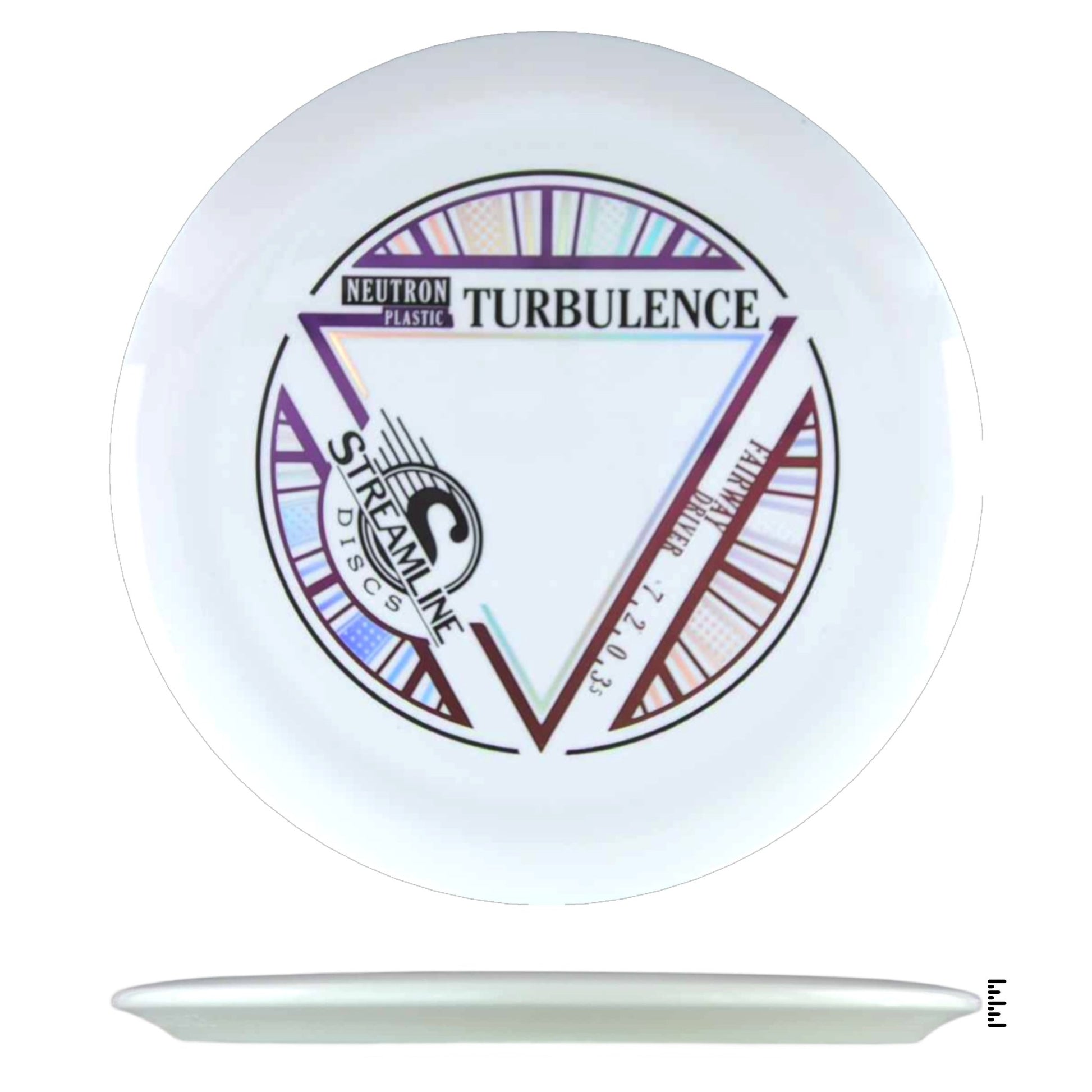 Streamline Discs Neutron Turbulence - White - Powergrip USA