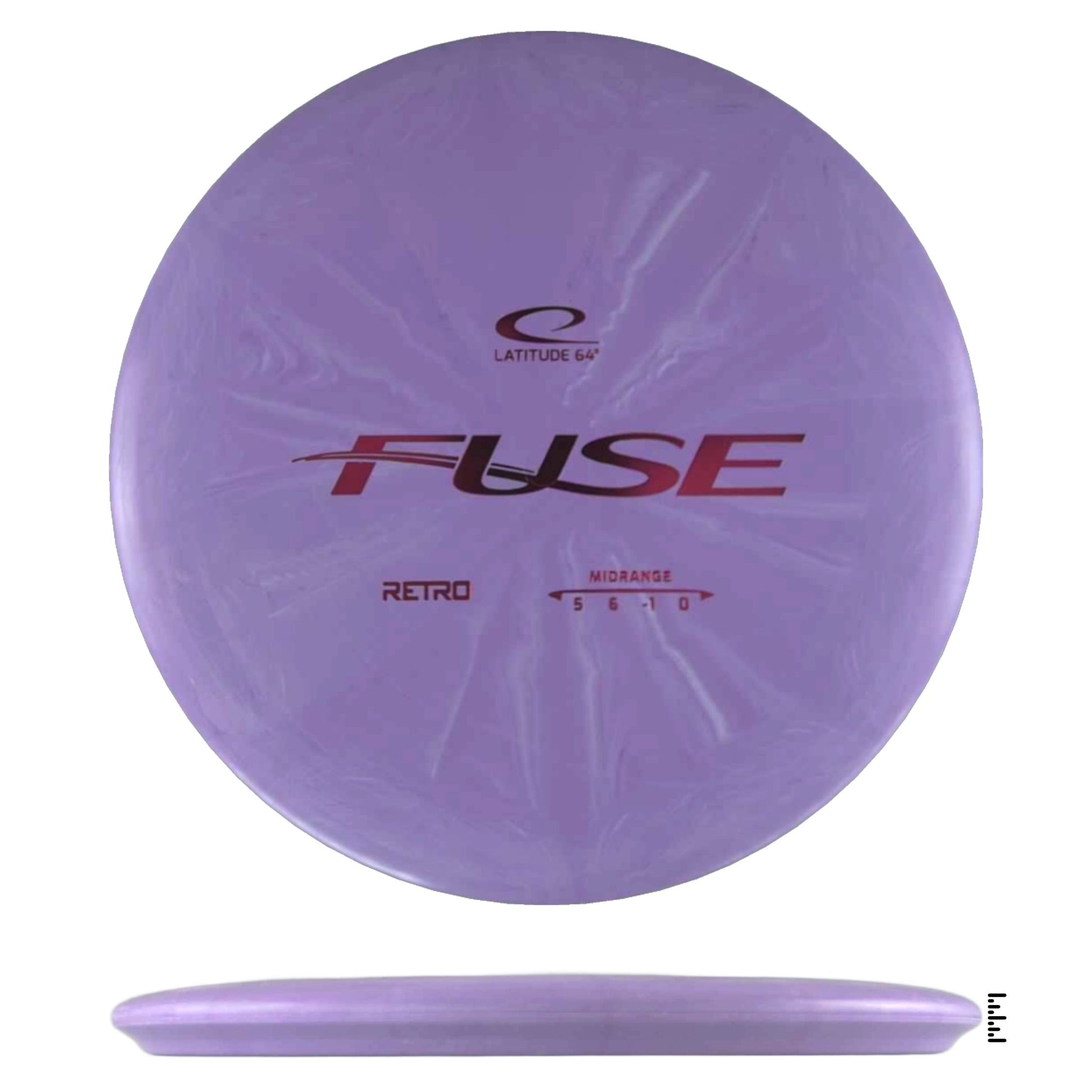 Latitude 64 Retro Burst Fuse - Plum - Powergrip USA