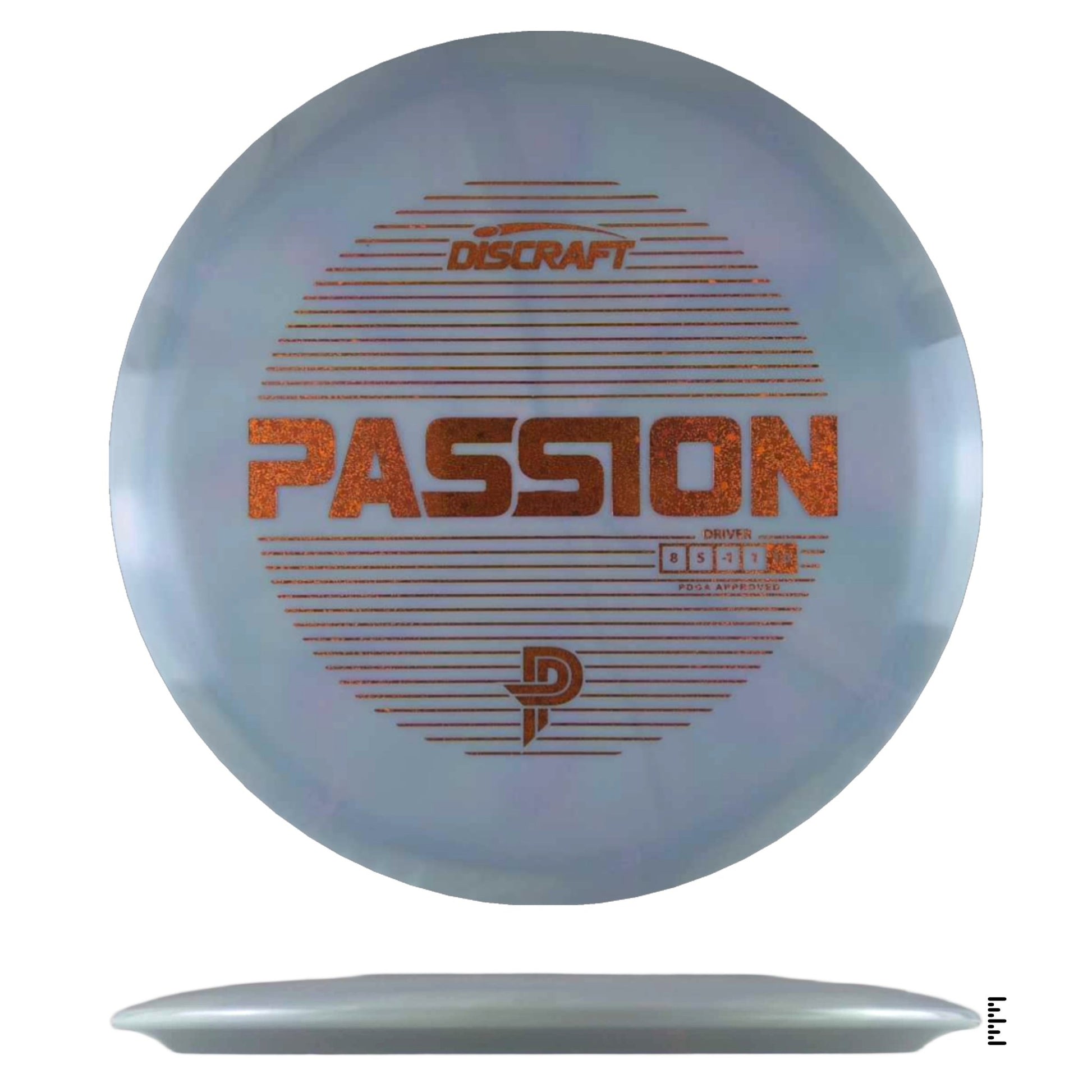 Discraft ESP Swirl Passion Paige Pierce - Gray - Powergrip USA