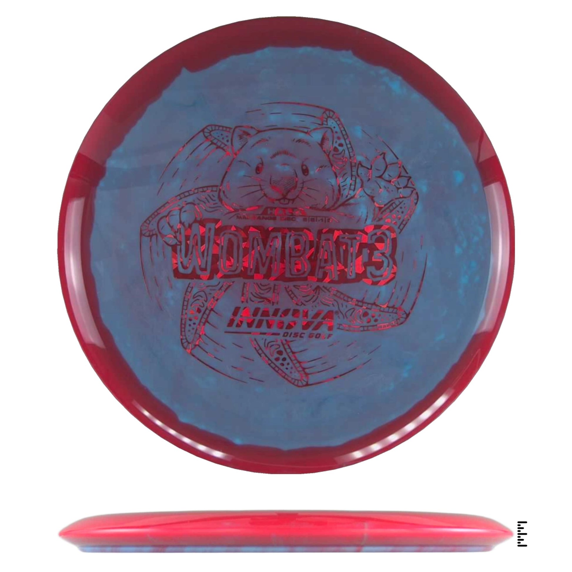 Innova Halo Wombat3 - Blue / Red - Powergrip USA