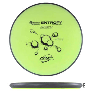 MVP Disc Sports Electron Soft Entropy - Fluorescent Yellow - Powergrip USA