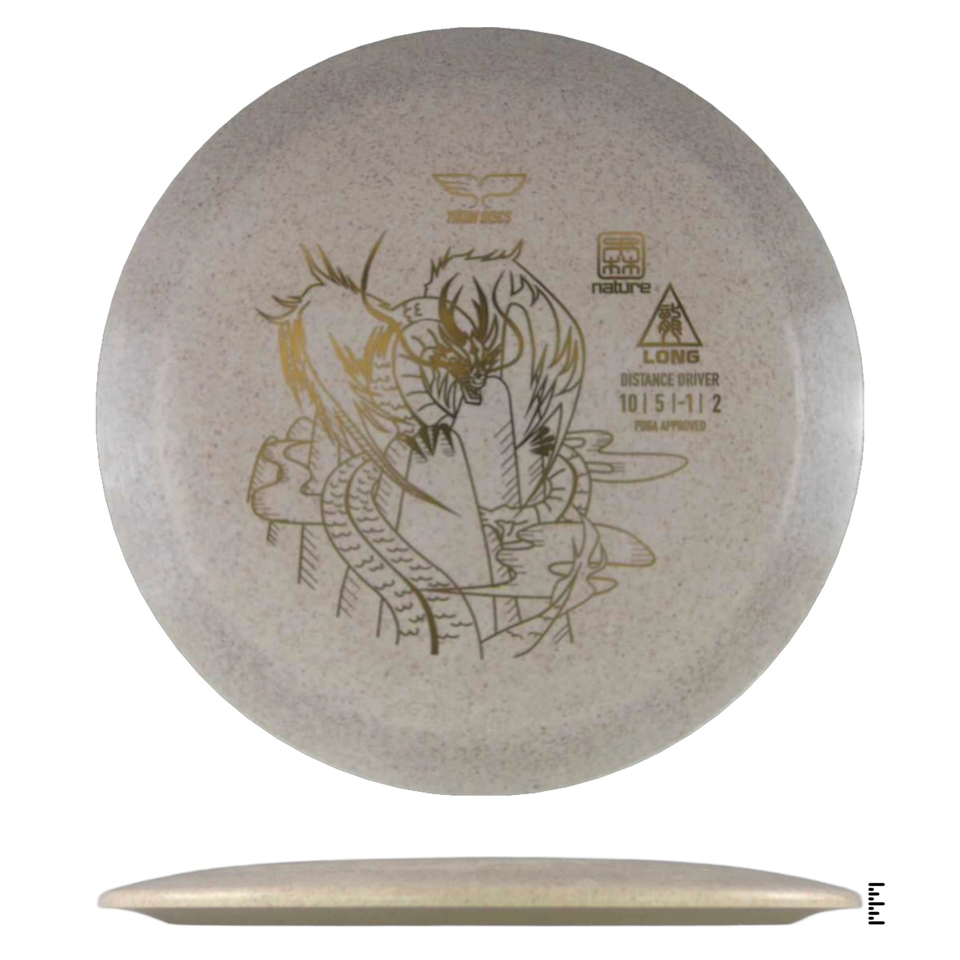 Yikun Discs Nature Long - Khaki - Powergrip USA