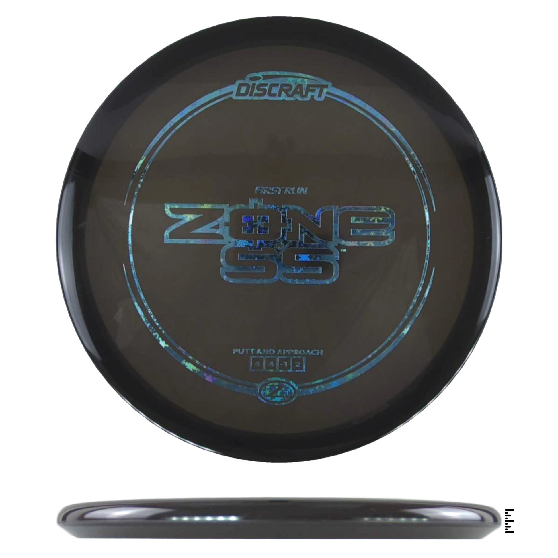 Discraft Z Line Zone SS - First Run - Black - Powergrip USA