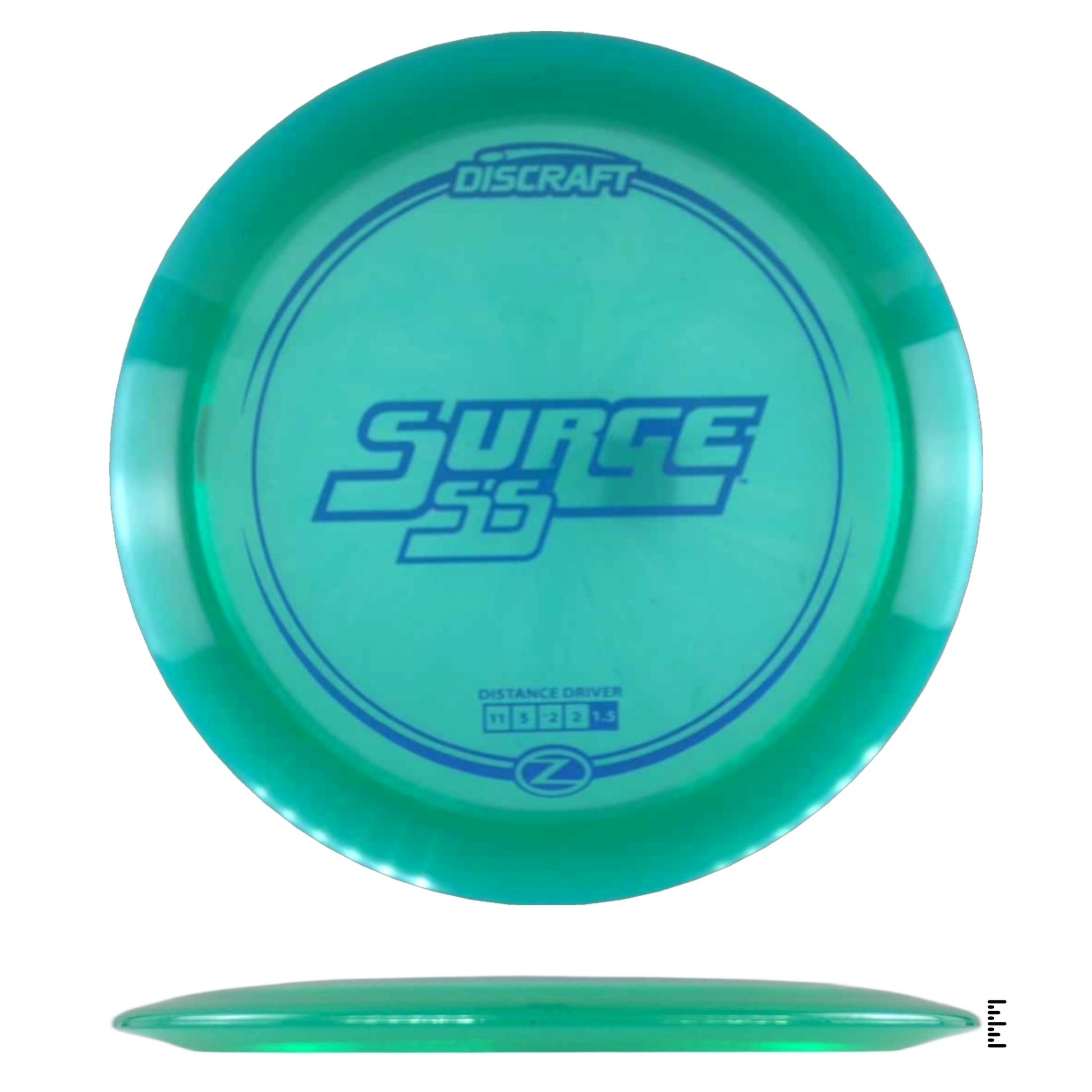 Discraft Z Line Surge SS - Green - Powergrip USA