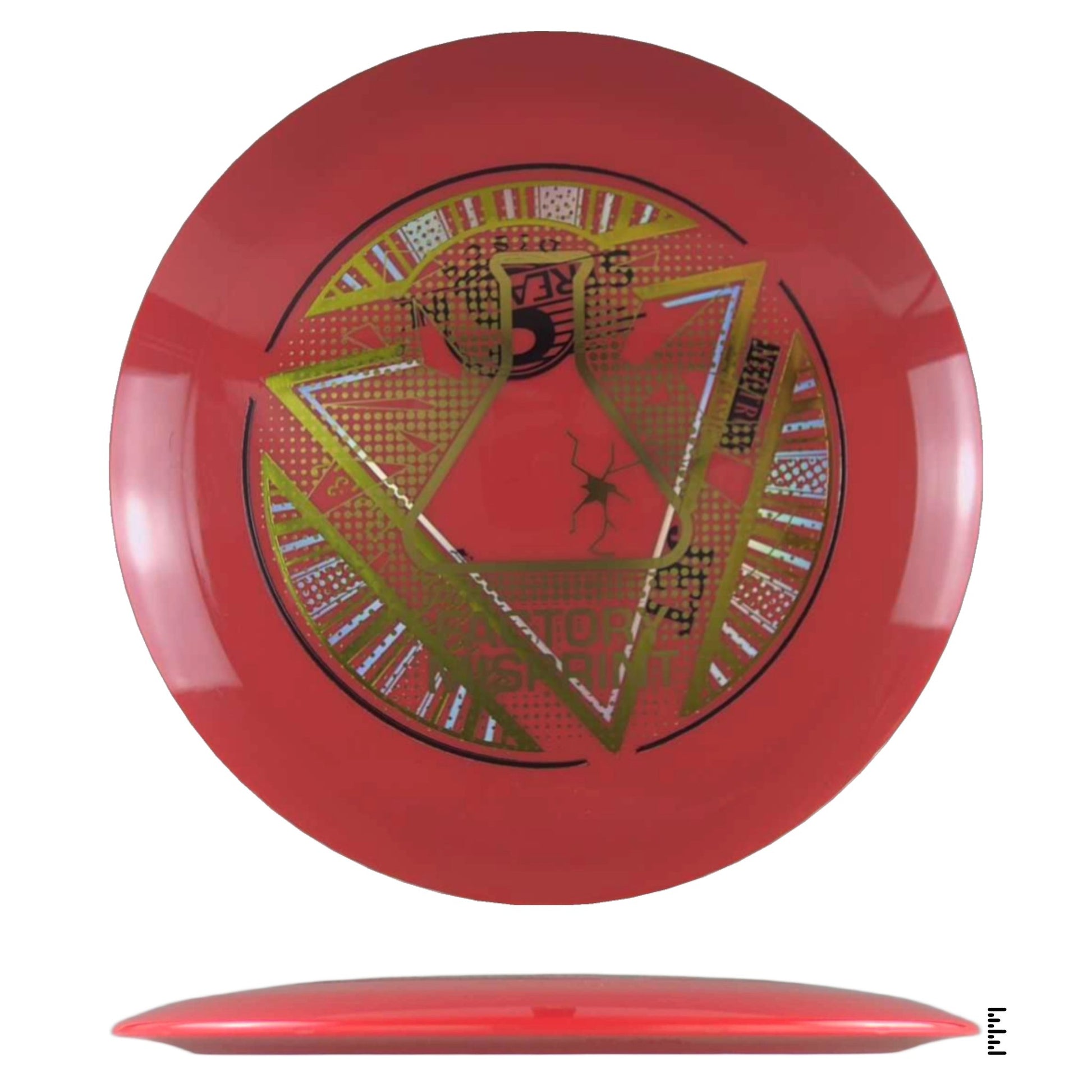 Streamline Discs Neutron Jet Factory Misprint - Dark Orange - Powergrip USA