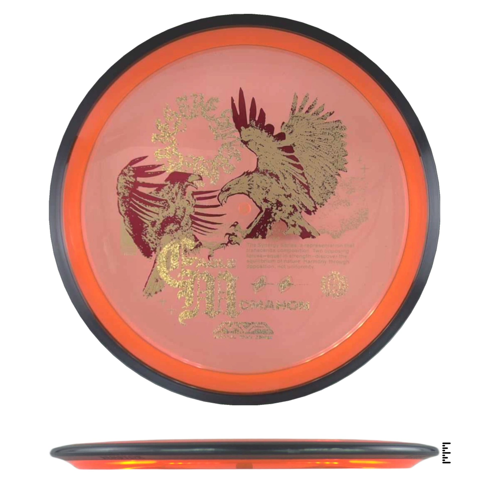 MVP Disc Sports Proton Resistor - Eagle McMahon Synergy Series - Orange - Powergrip USA