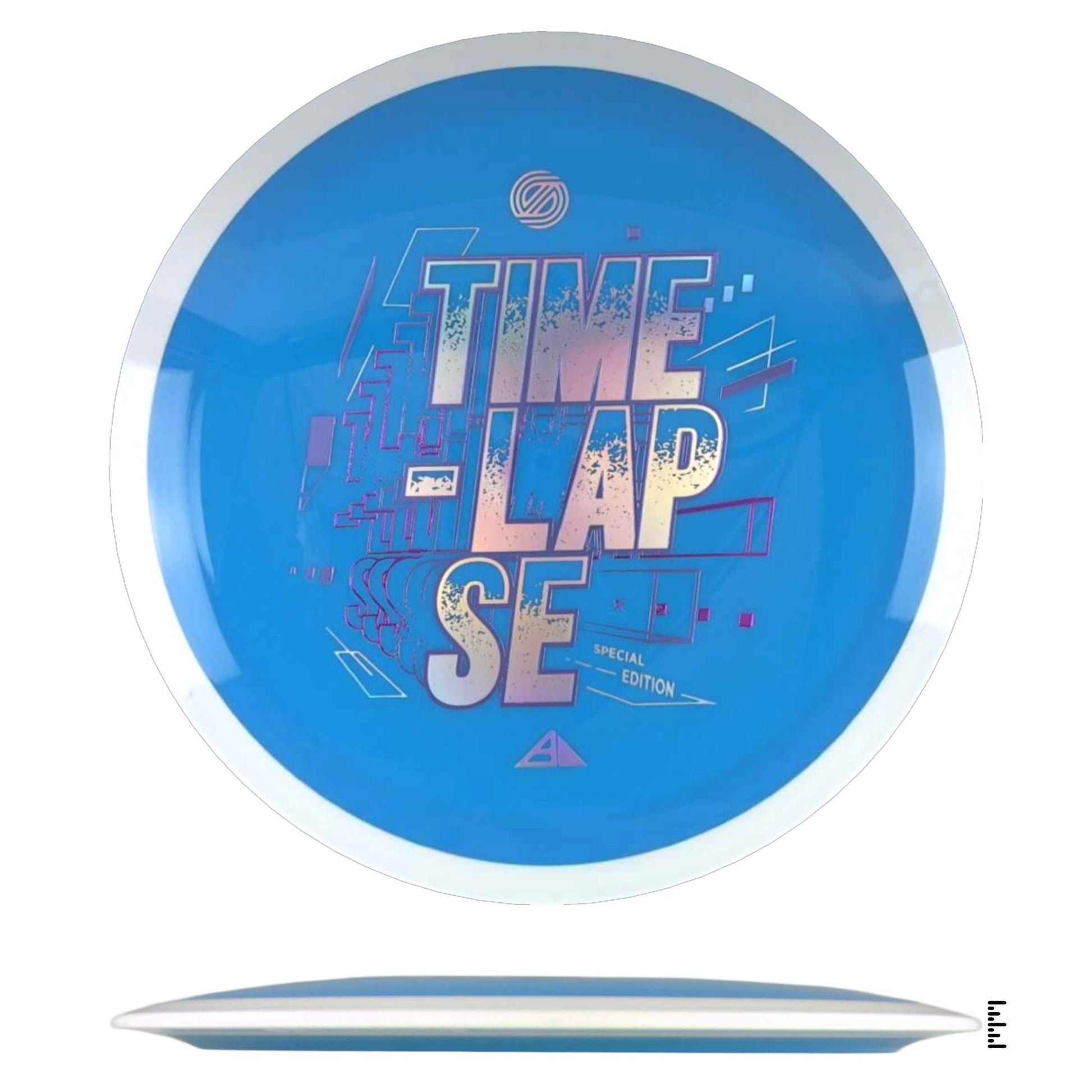 Axiom Discs Simon Line Neutron Time - Lapse Special Edition - Sky Blue / White - Powergrip USA