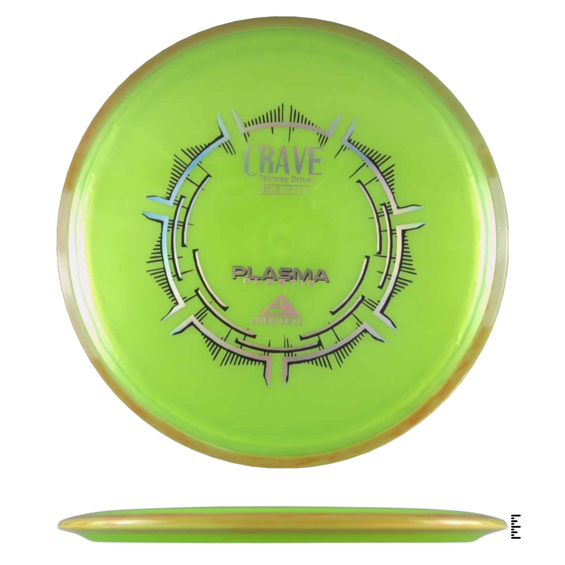Axiom Discs Plasma Crave - Lime / Tangerine - Powergrip USA