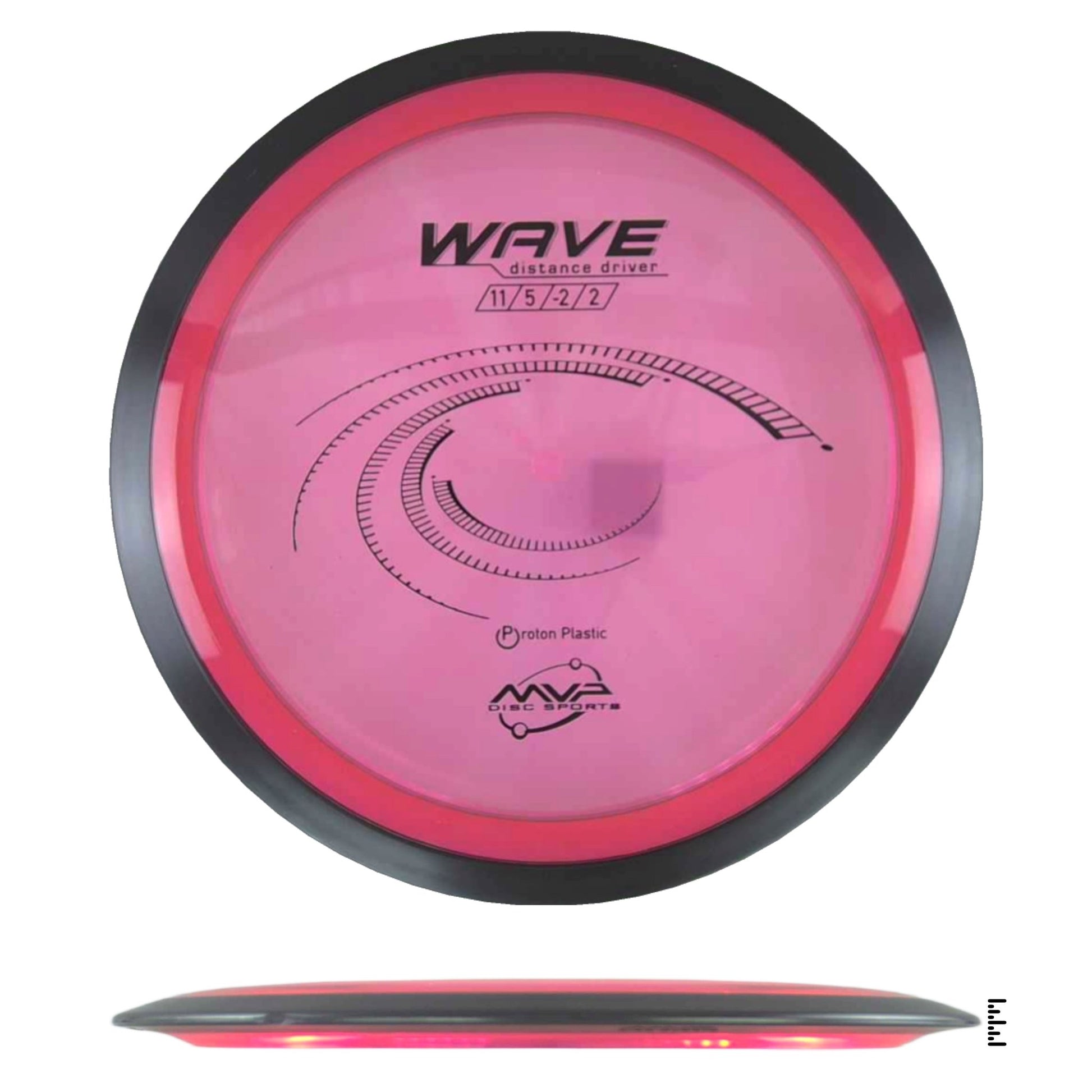 MVP Disc Sports Proton Wave - Pink - Powergrip USA