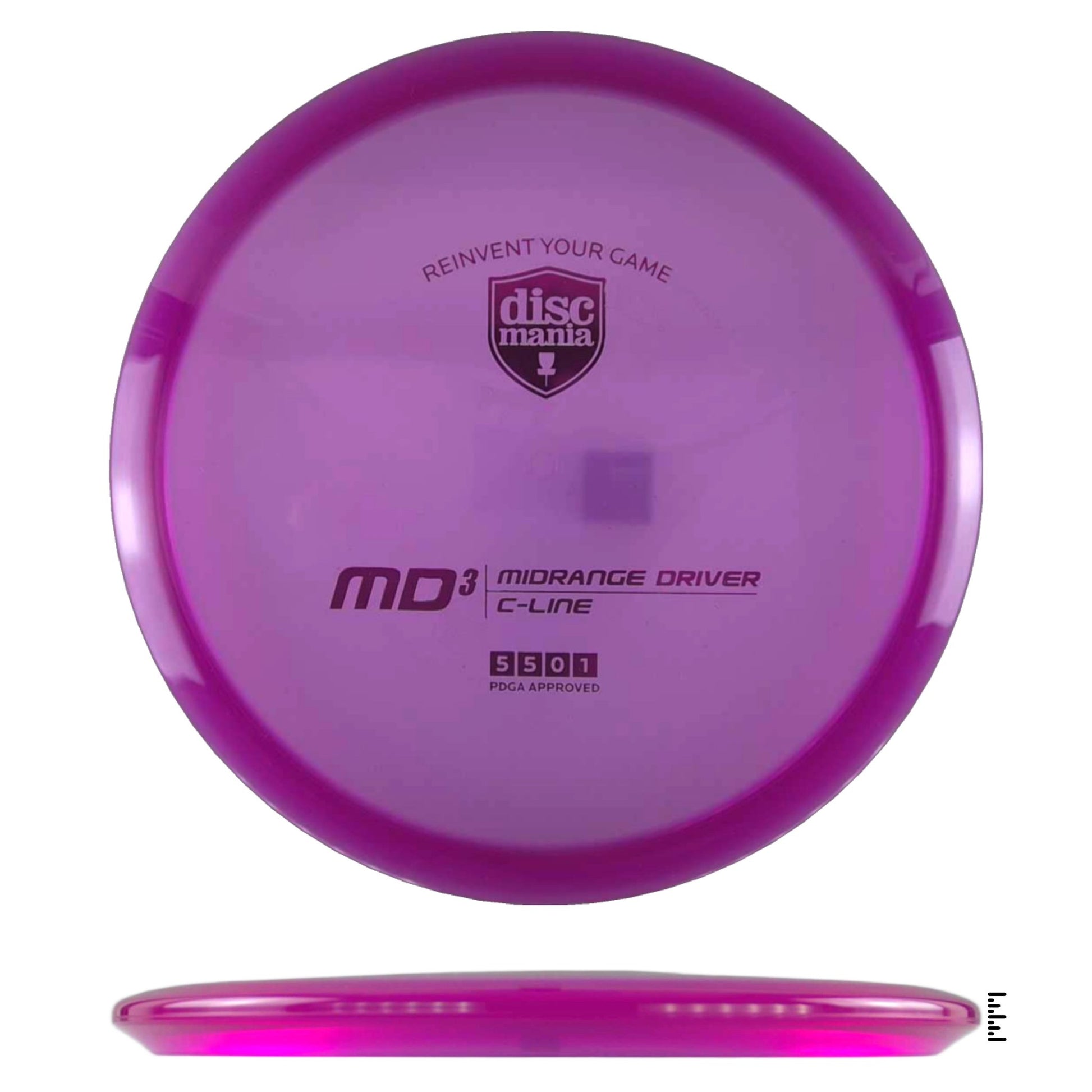 Discmania C - Line MD3 - Violet - Powergrip USA